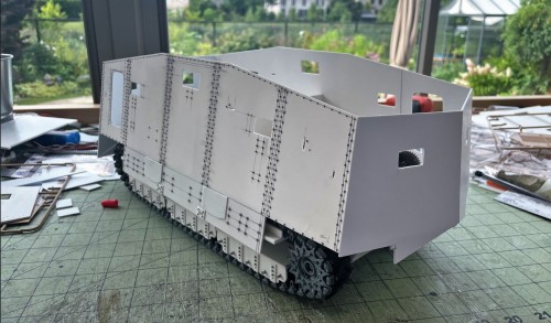 A7V German WW1 tank 1/16 RC - Build