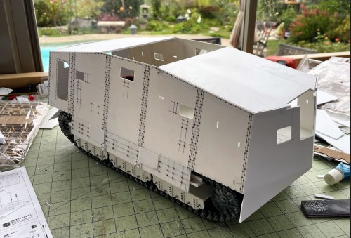 A7V German WW1 tank 1/16 RC - Build