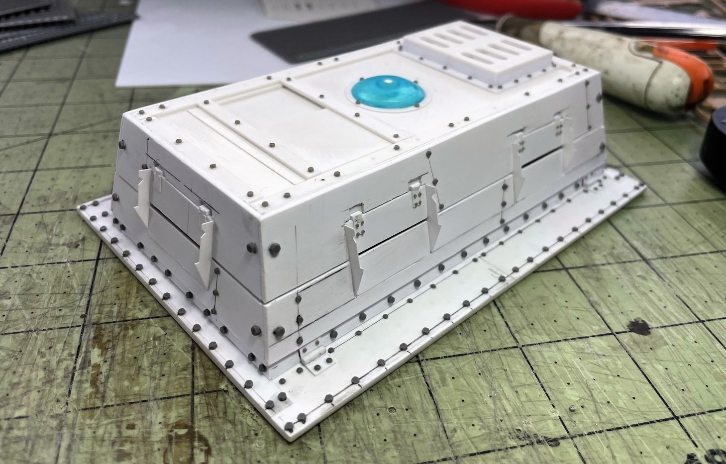 A7V German WW1 tank 1/16 RC - Build