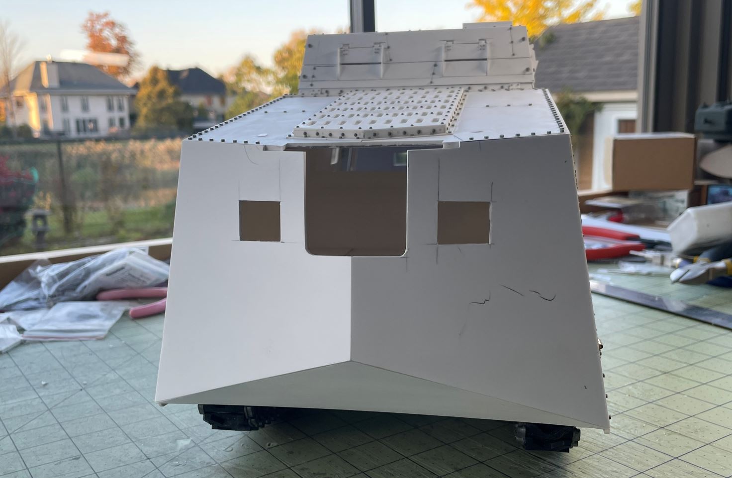 A7V German WW1 tank 1/16 RC - Build