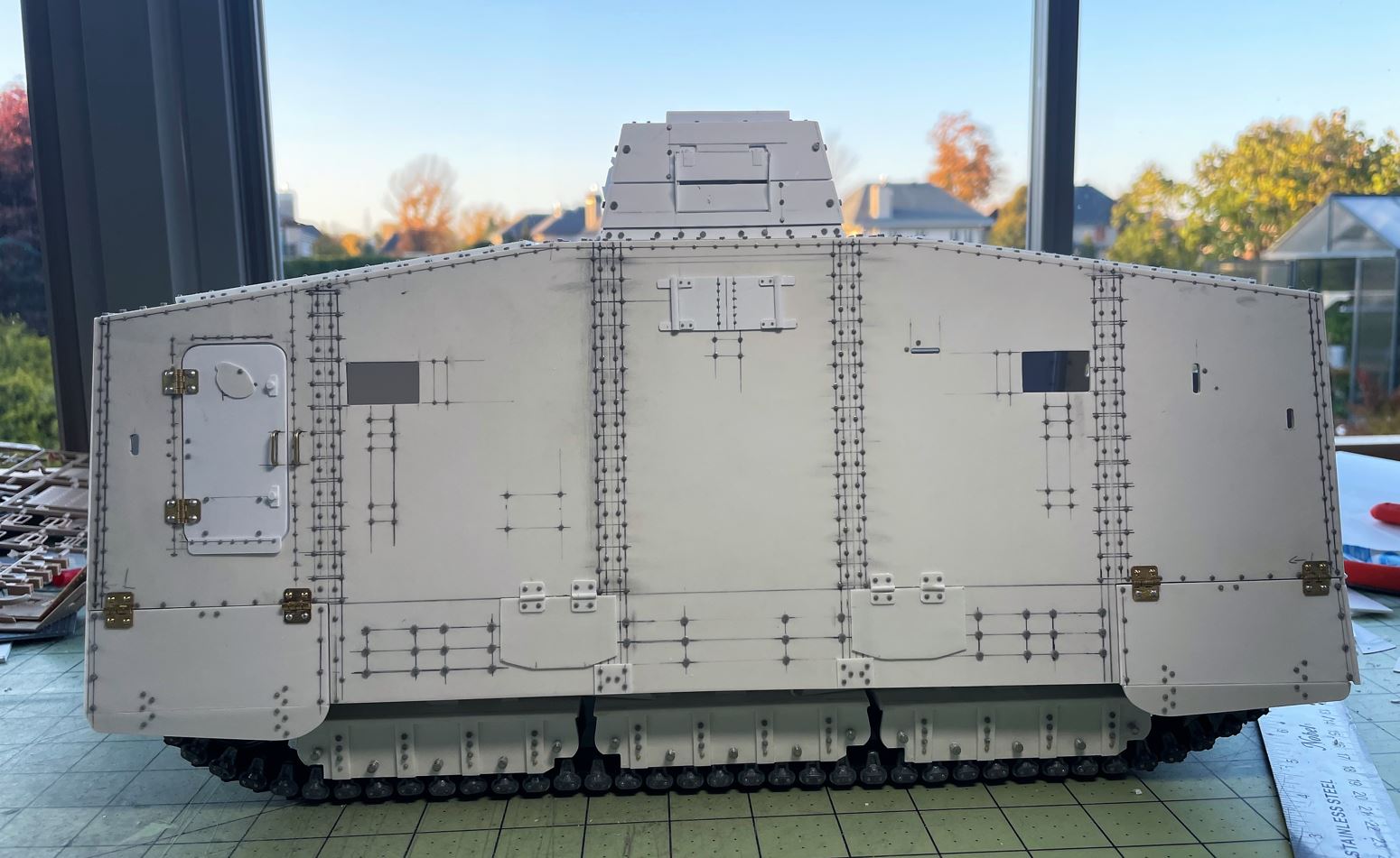 A7V German WW1 tank 1/16 RC - Build