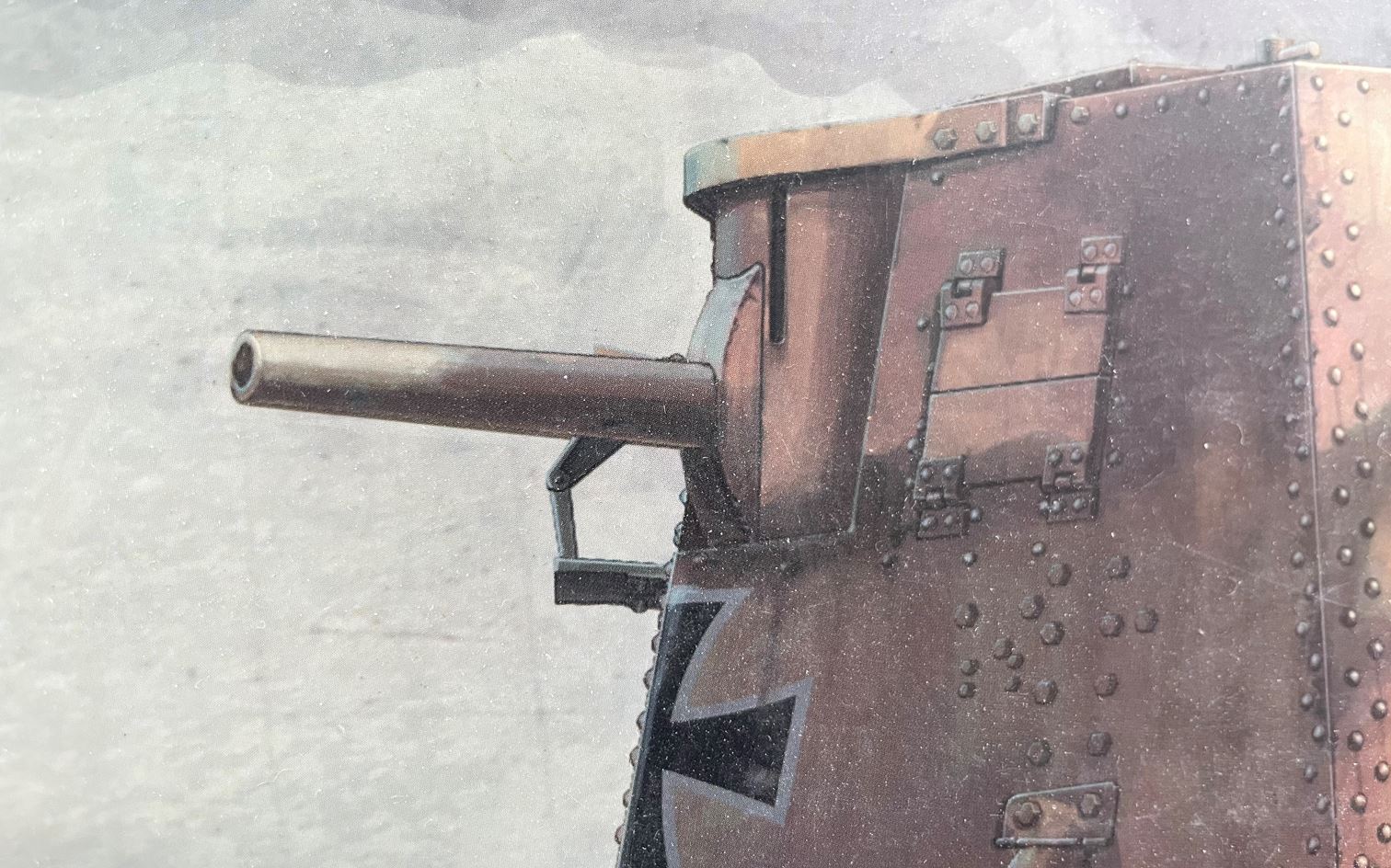 A7V German WW1 tank 1/16 RC - Build