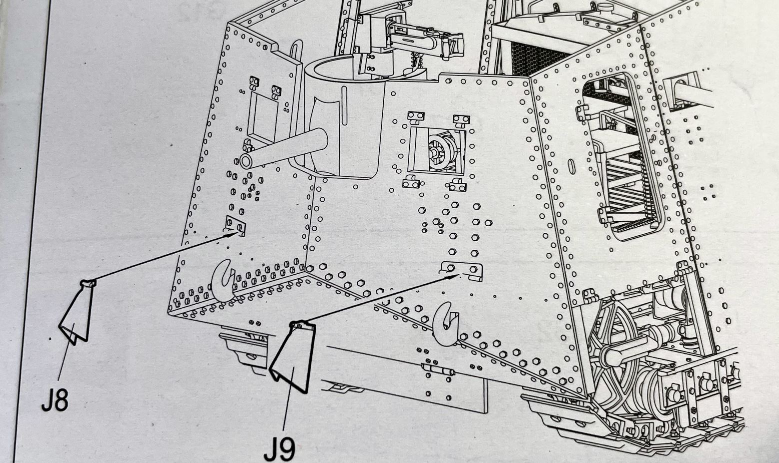 A7V German WW1 tank 1/16 RC - Build