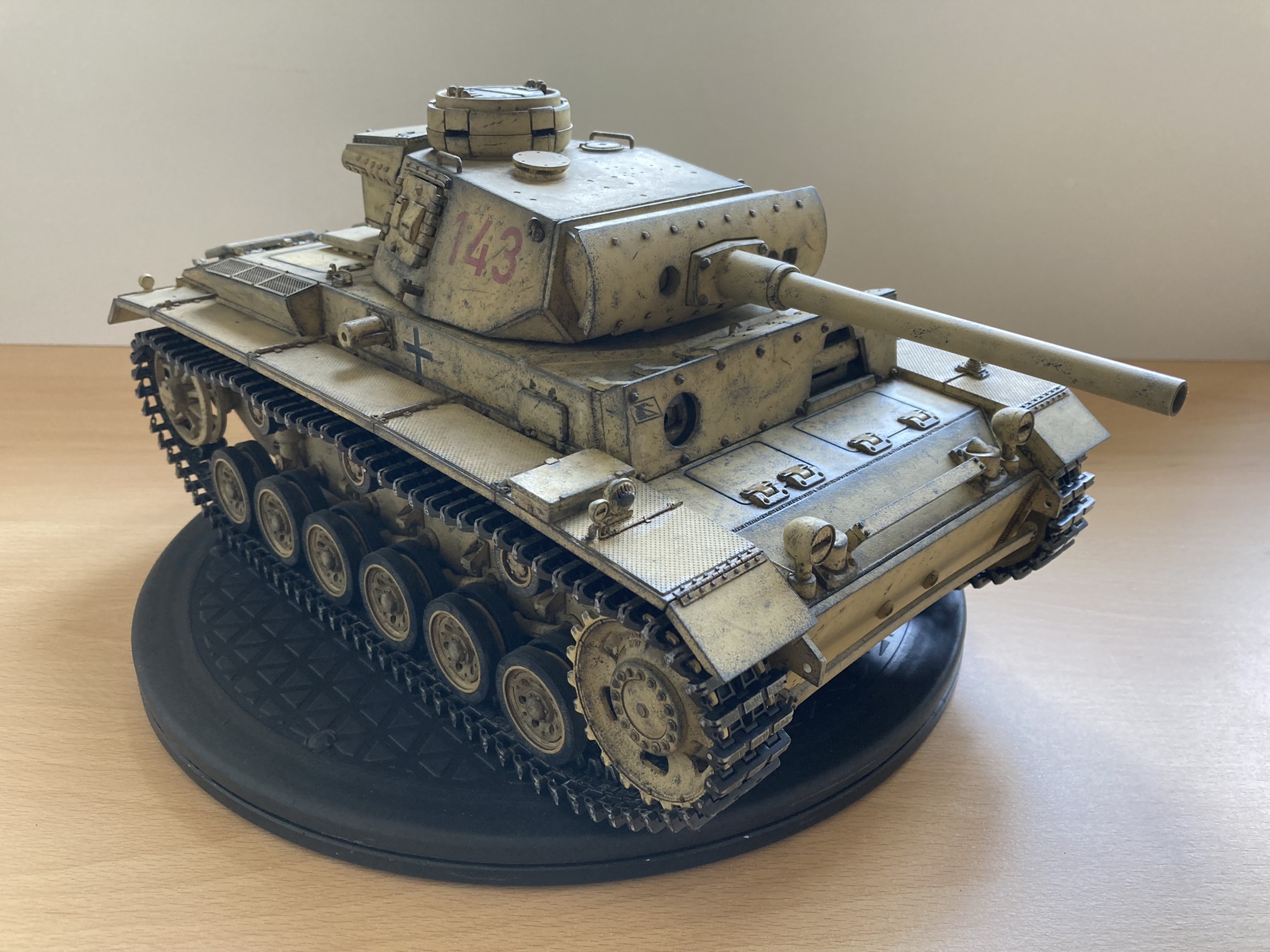 1/16 scale Taigen Panzer III Ausf L - Metal  Edition