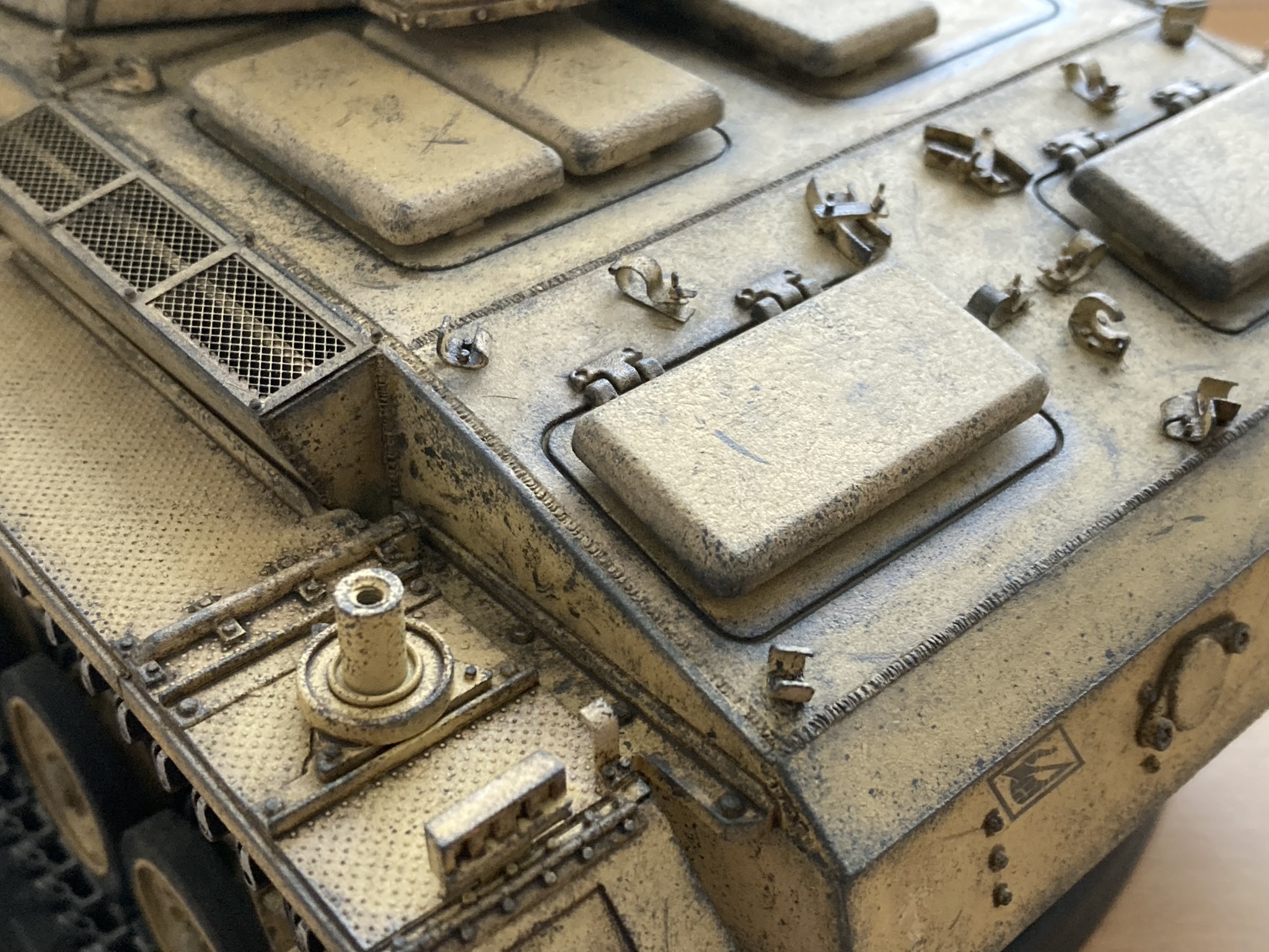 Rear 1/4 Engine Deck LHS