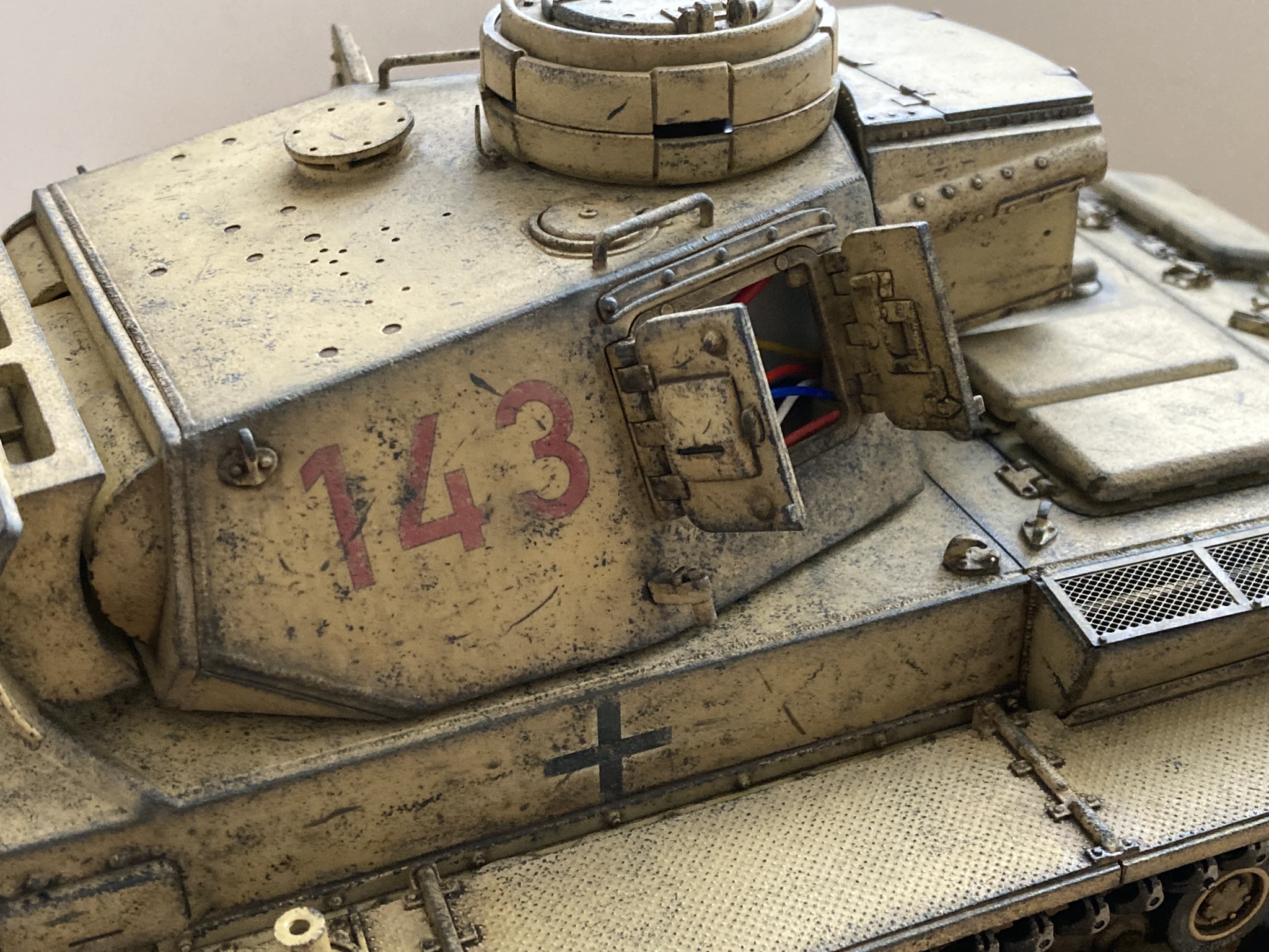 Upper Hull Side+Turret LHS