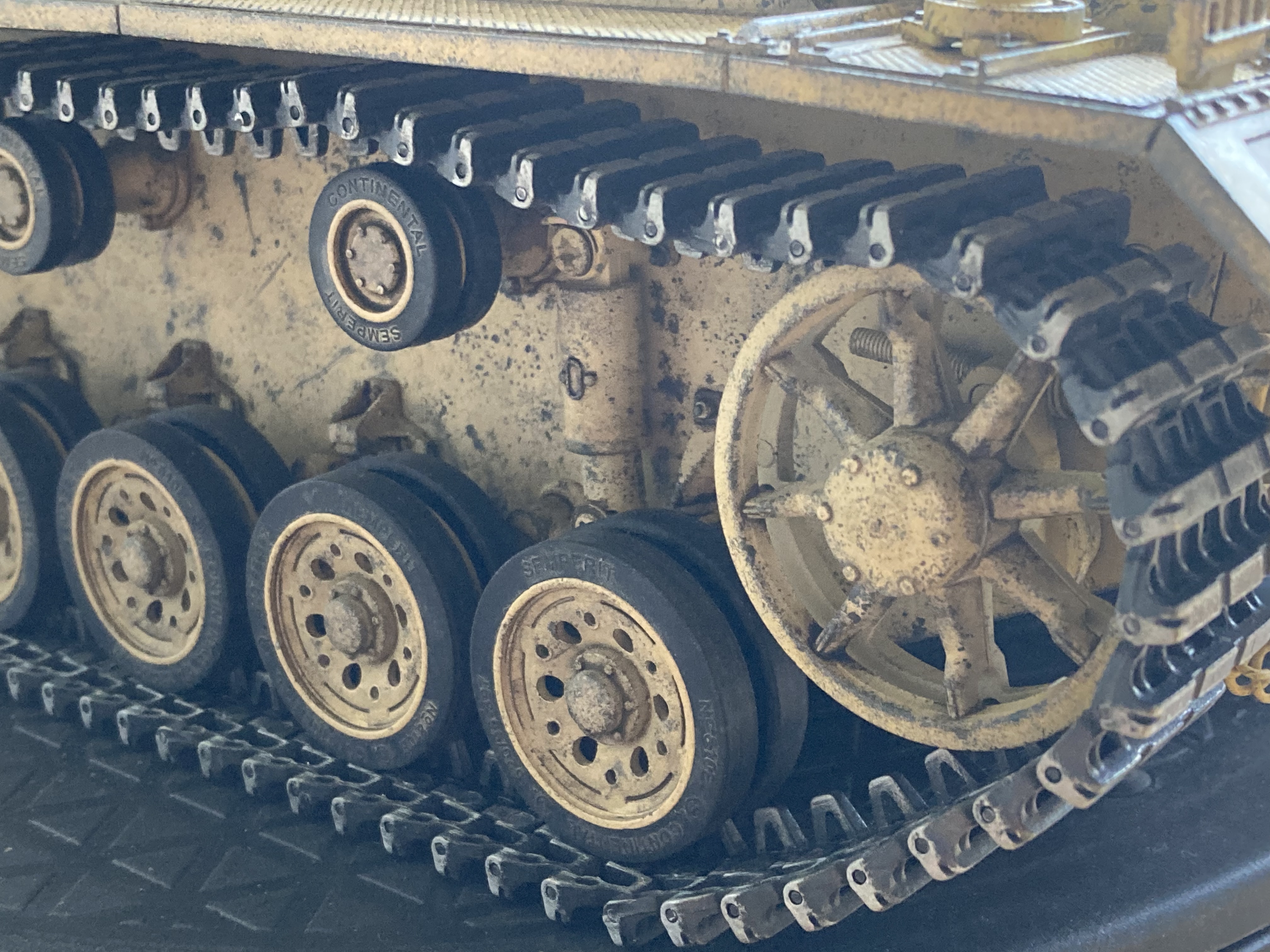 Rear Track Idler-LHS