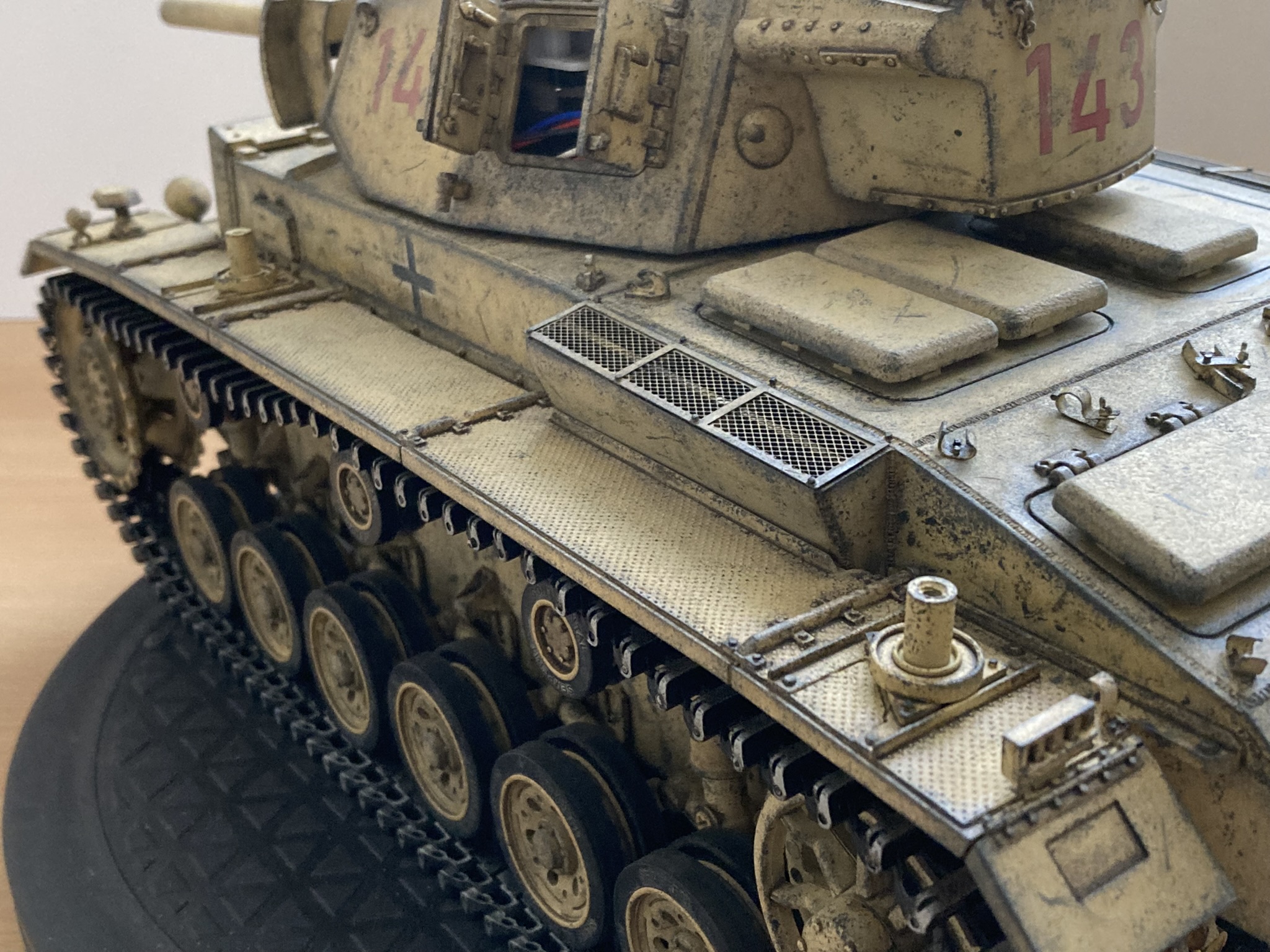 Upper Hull Side+Rear+Turret LHS