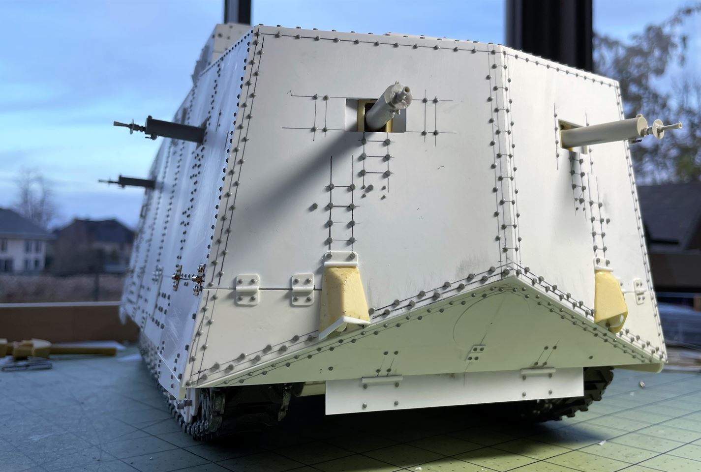 A7V German WW1 tank 1/16 RC - Build