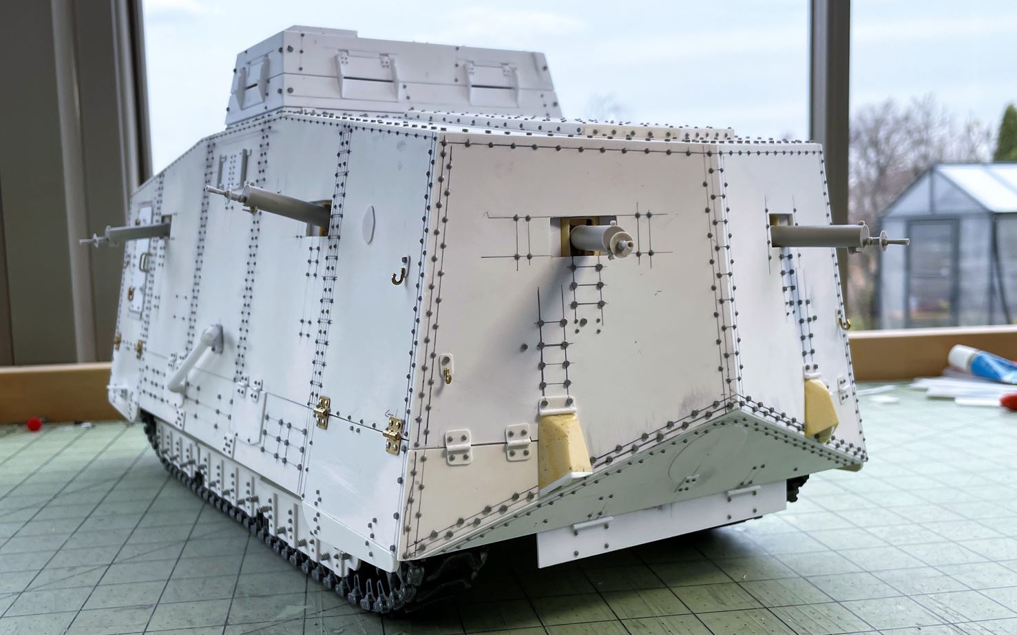 A7V German WW1 tank 1/16 RC - Build