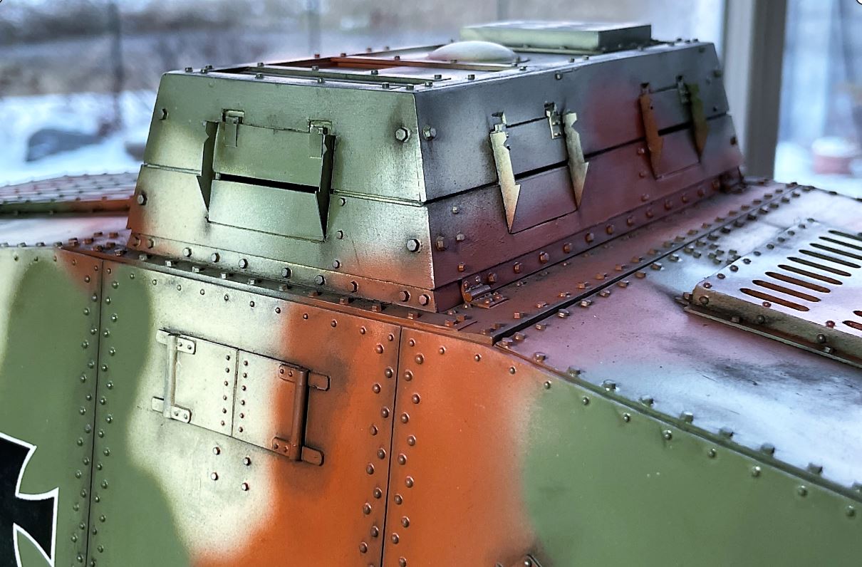 A7V German WW1 tank 1/16 RC - Build