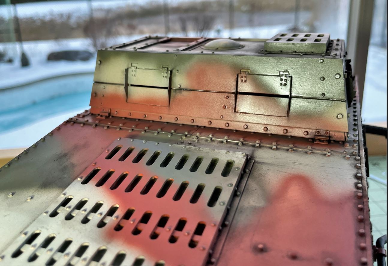 A7V German WW1 tank 1/16 RC - Build
