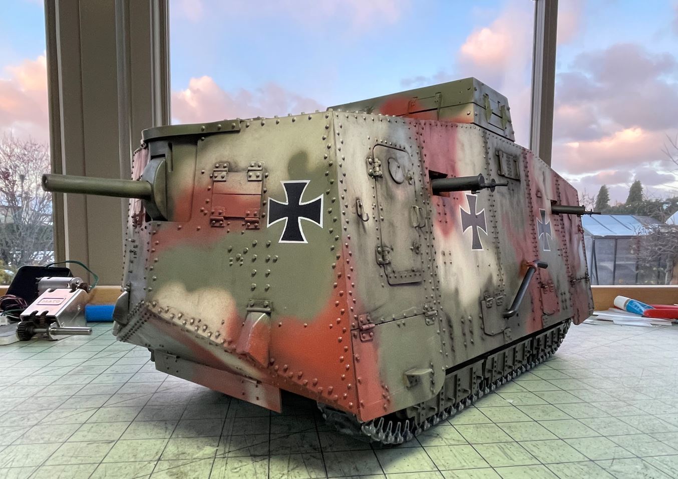 A7V German WW1 tank - 1/16 RC