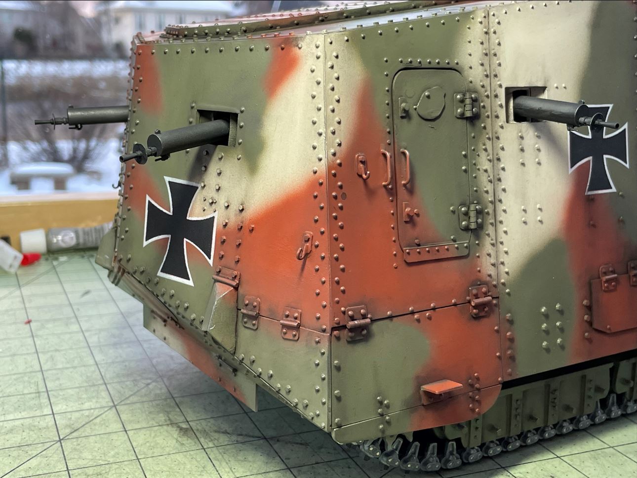 A7V German WW1 tank - 1/16 RC