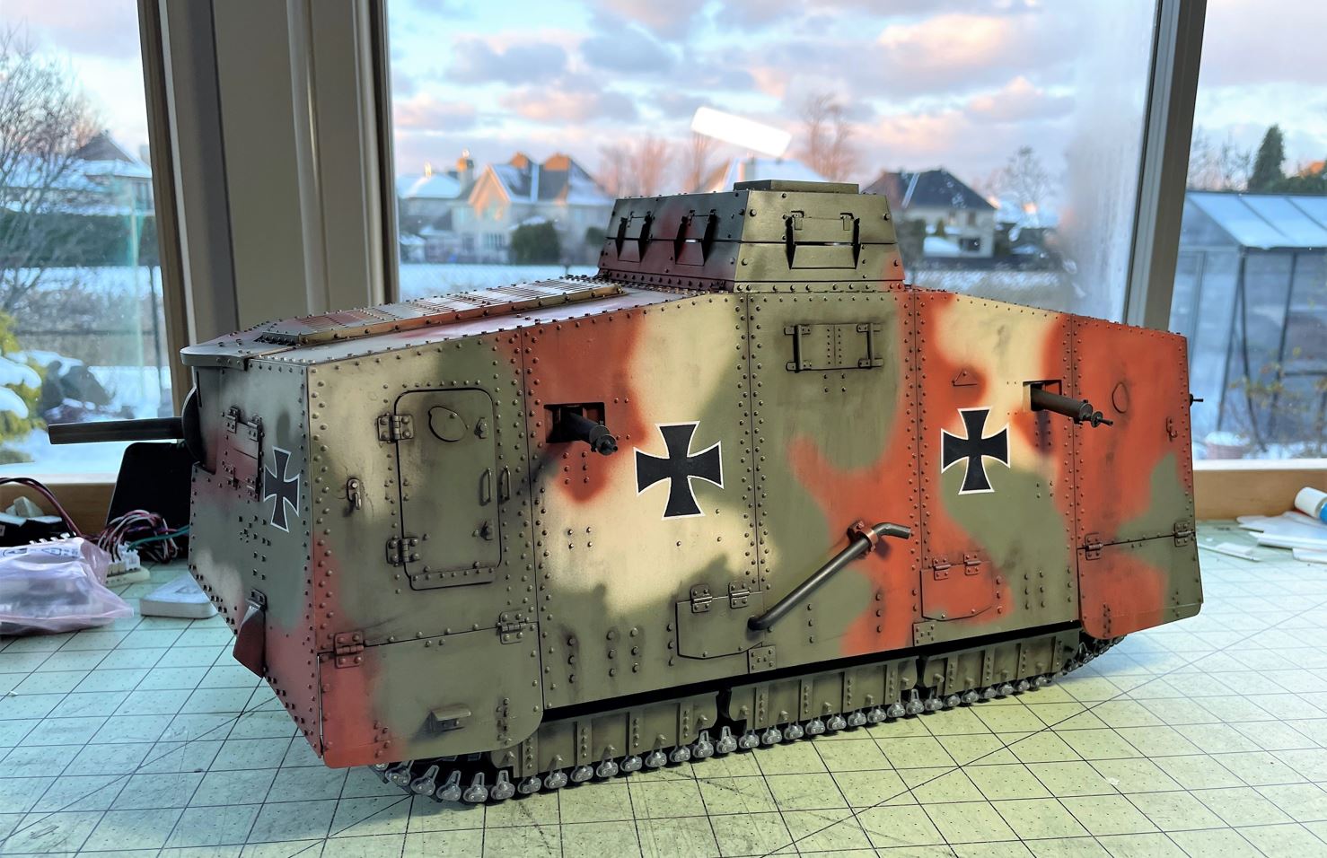 A7V German WW1 tank - 1/16 RC