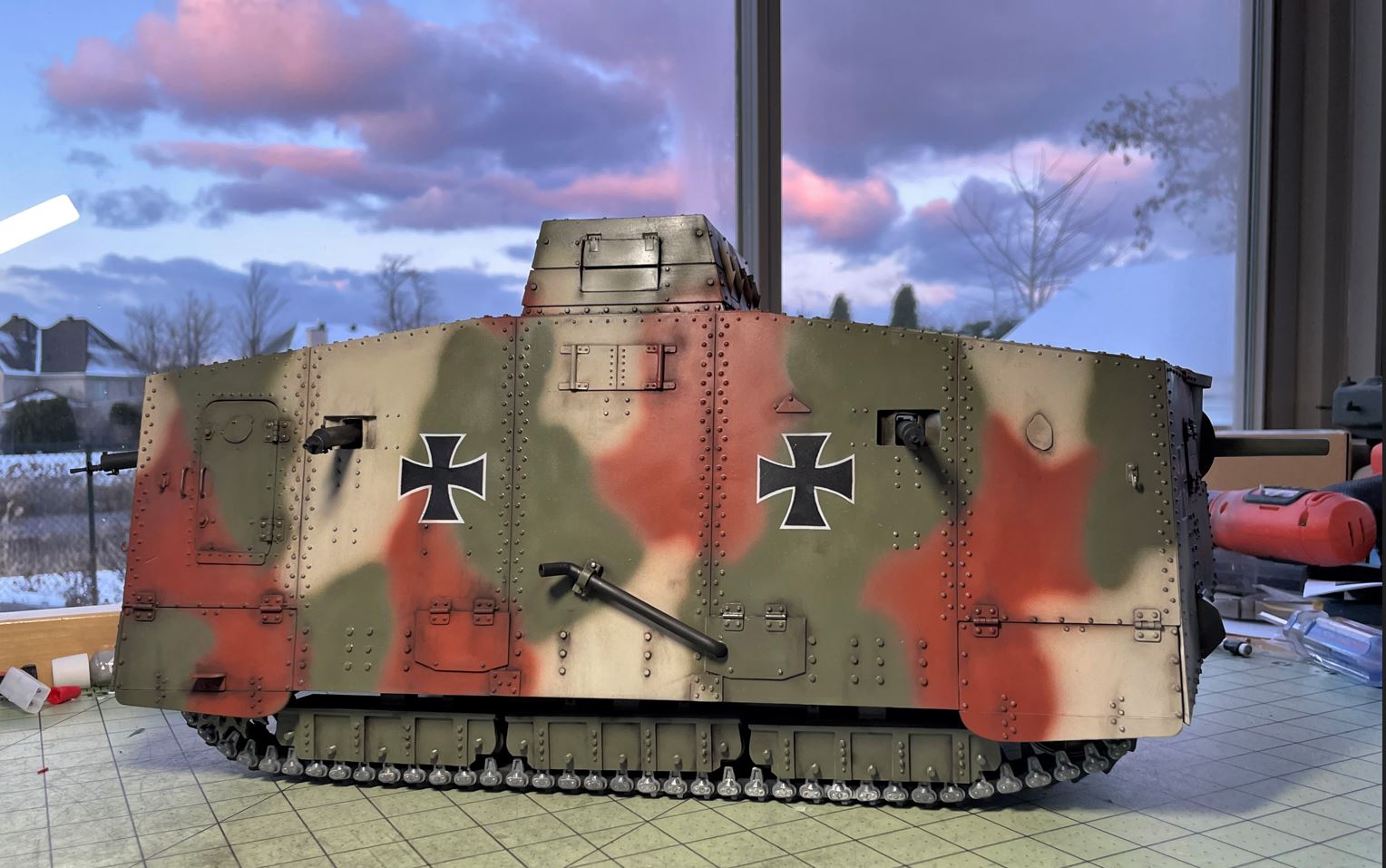A7V German WW1 tank - 1/16 RC