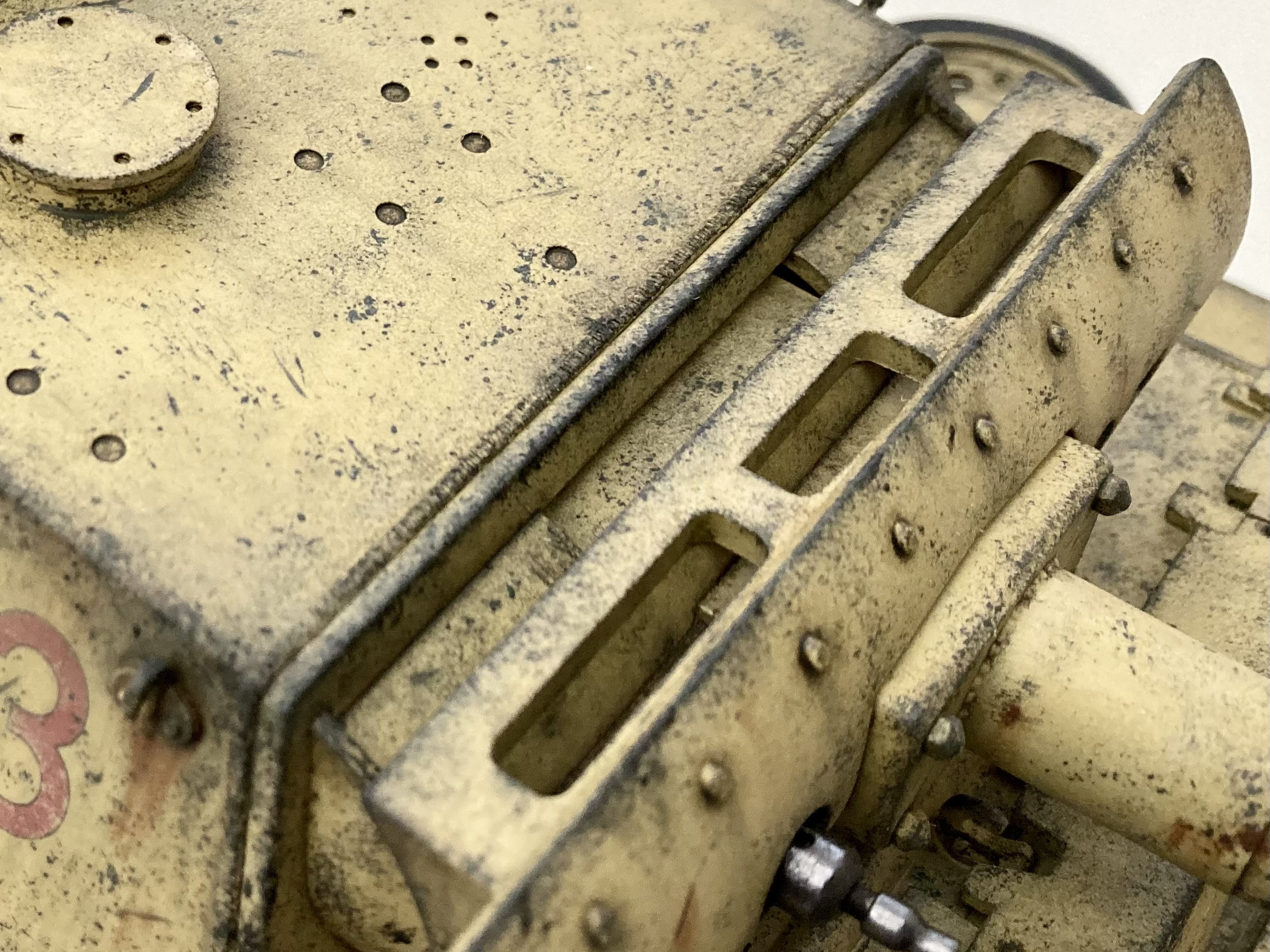 After Correcting The Gun Mantlet