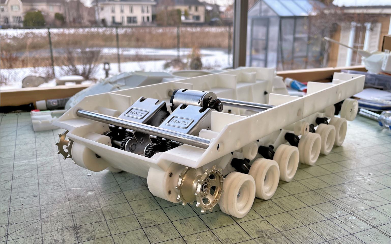 M3A3 Bradley US Cavalry Fighting Vehicle - RC 1/16 Build
