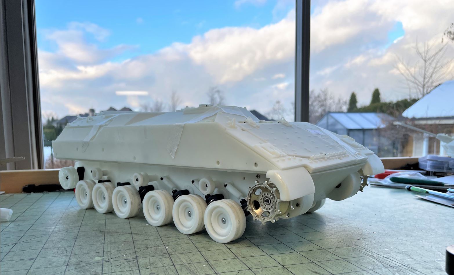 M3A3 Bradley US Cavalry Fighting Vehicle - RC 1/16 Build