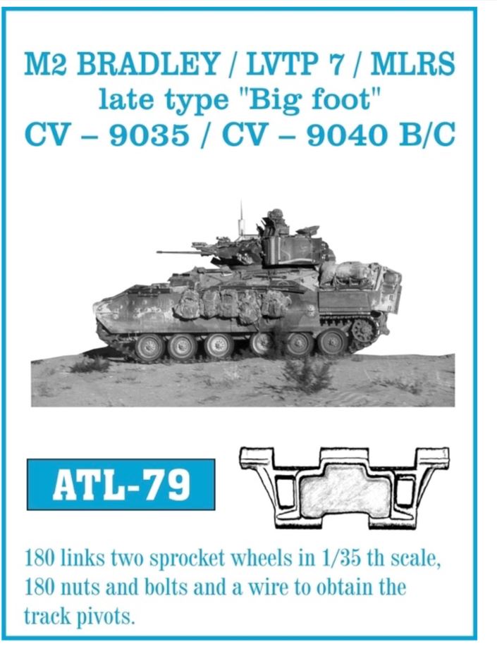 M3A3 Bradley US Cavalry Fighting Vehicle - RC 1/16 Build