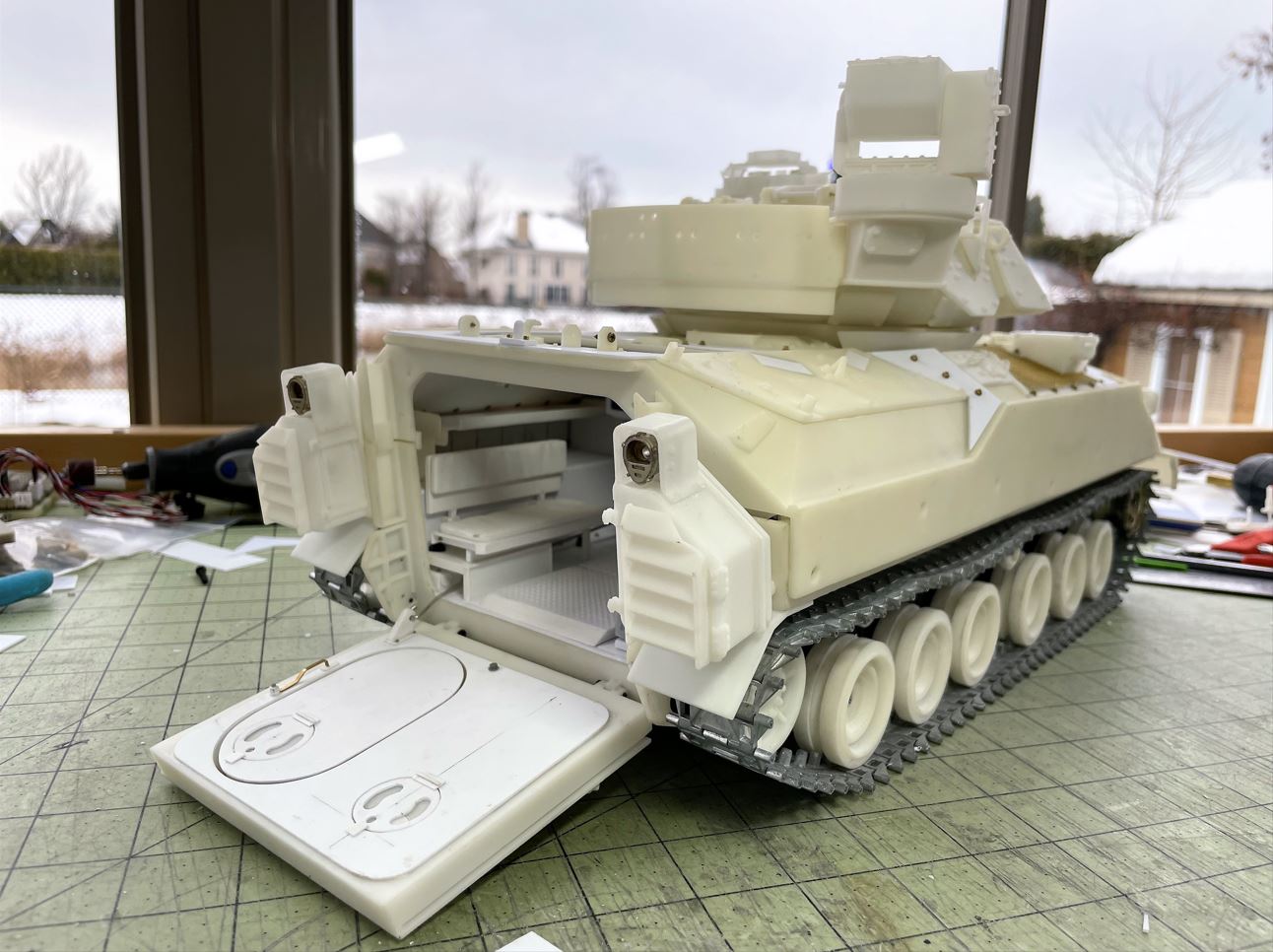 M3A3 Bradley US Cavalry Fighting Vehicle - RC 1/16 Build