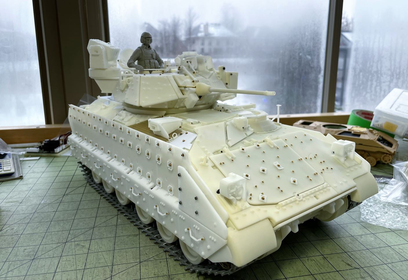 M3A3 Bradley US Cavalry Fighting Vehicle - RC 1/16 Build