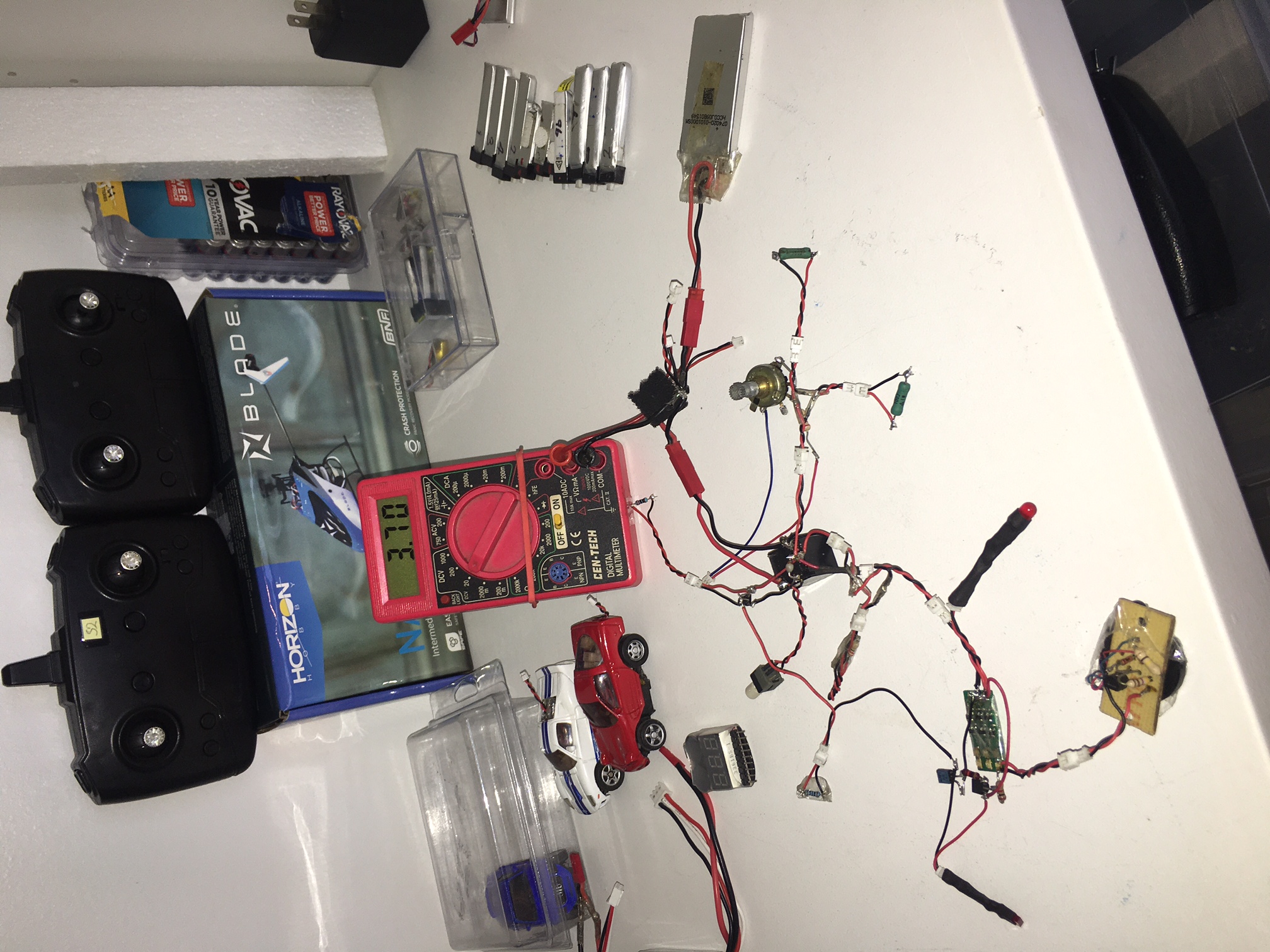Cell is finished with discharge cycle @ 3.70 Volts