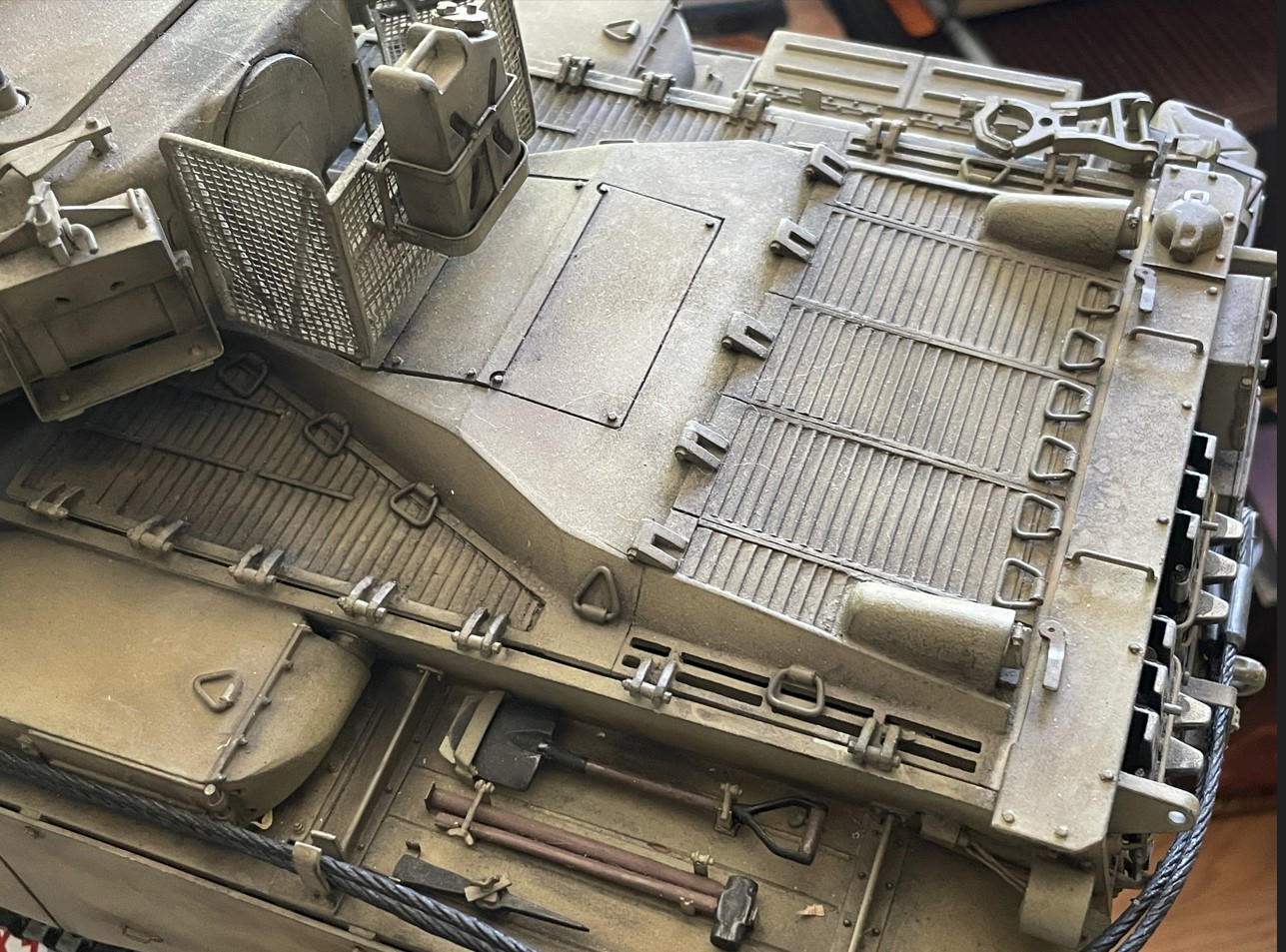 1/16 RC USMC M-60A1 US tank with ERA - Build
