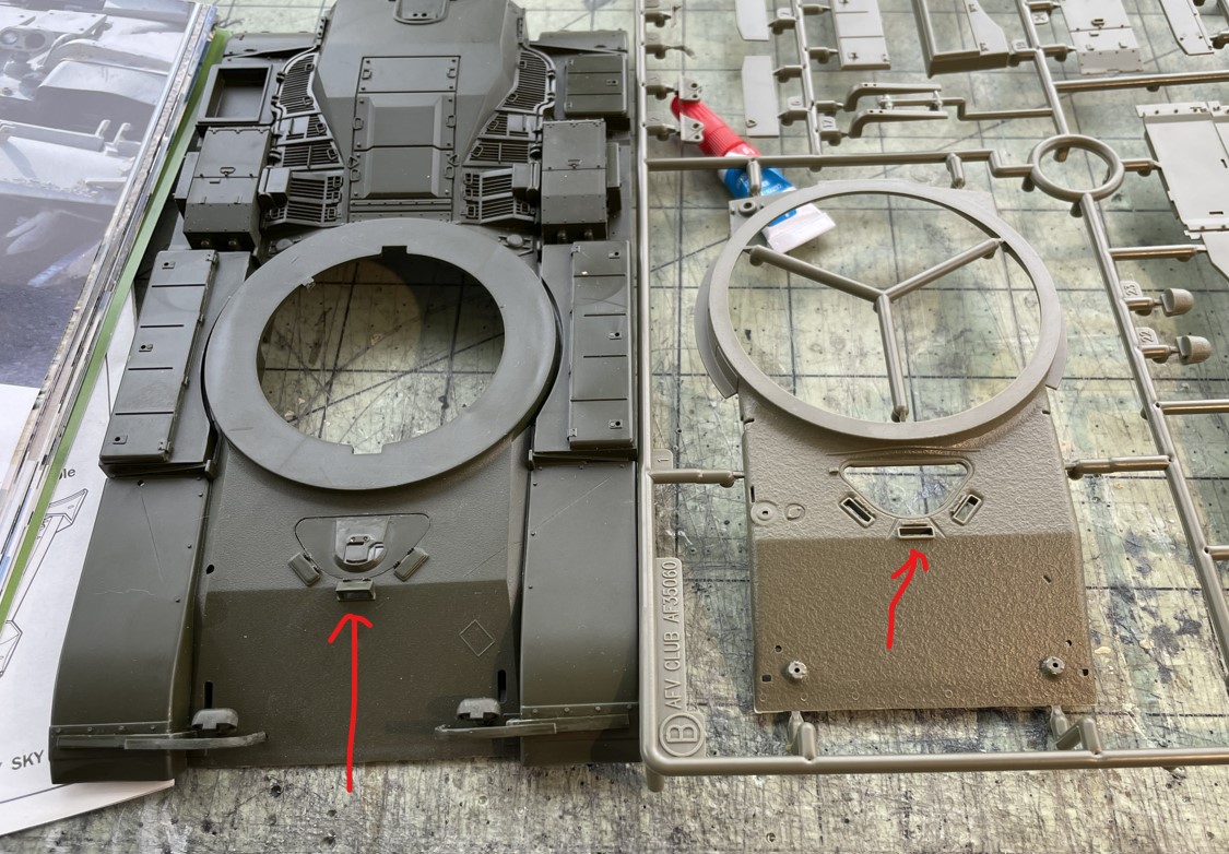 1/16 RC USMC M-60A1 US tank with ERA - Build