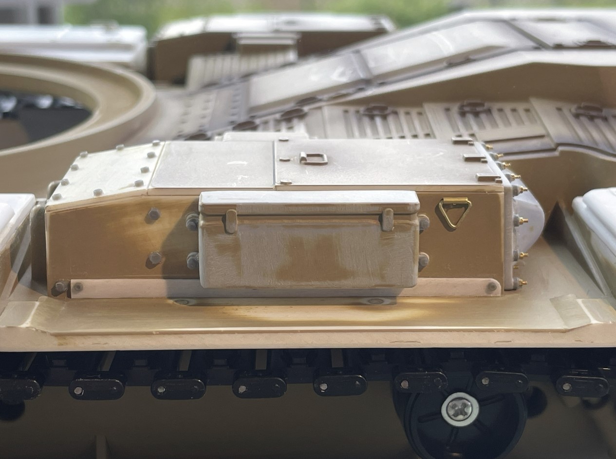 1/16 RC USMC M-60A1 US tank with ERA - Build