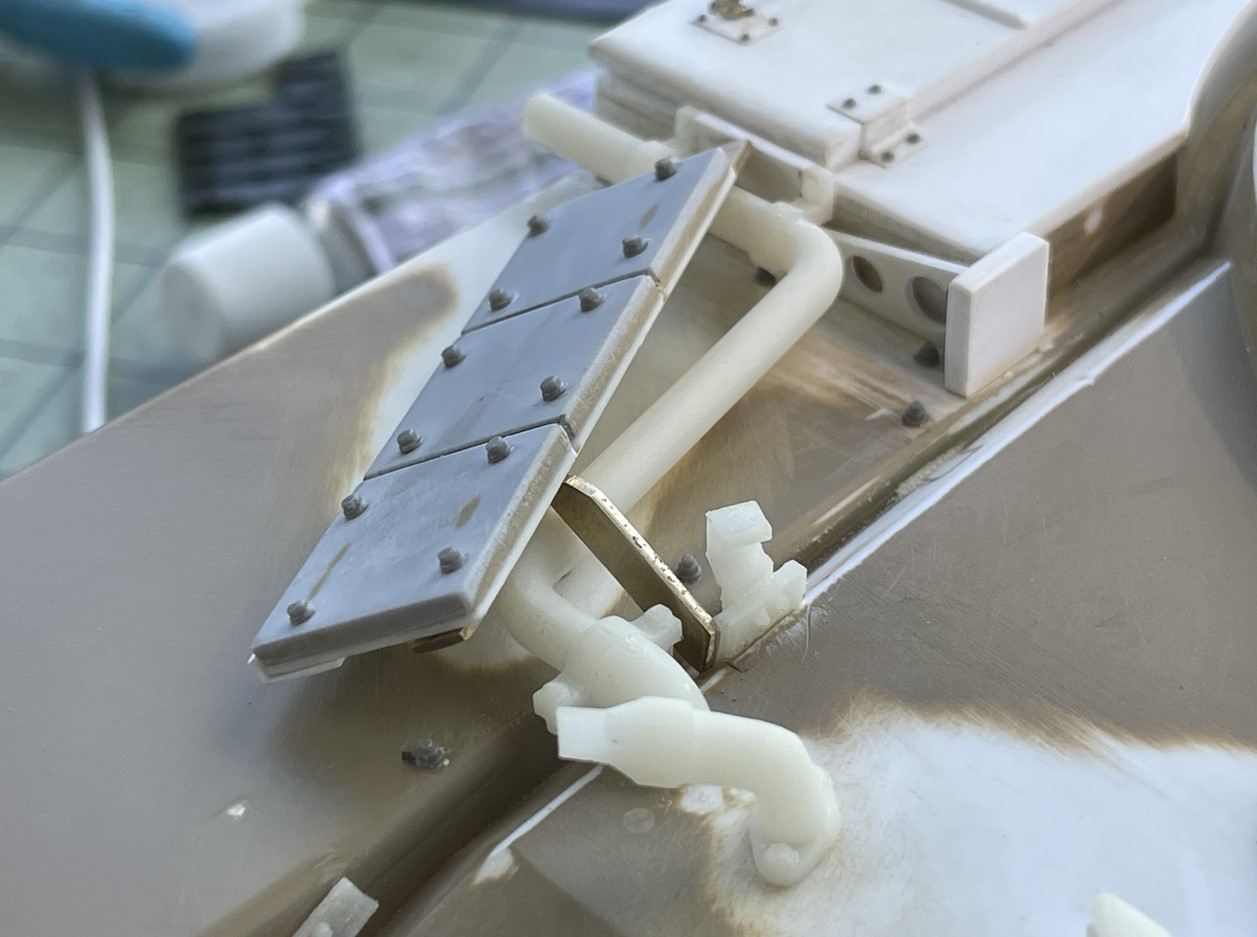 1/16 RC USMC M-60A1 US tank with ERA - Build