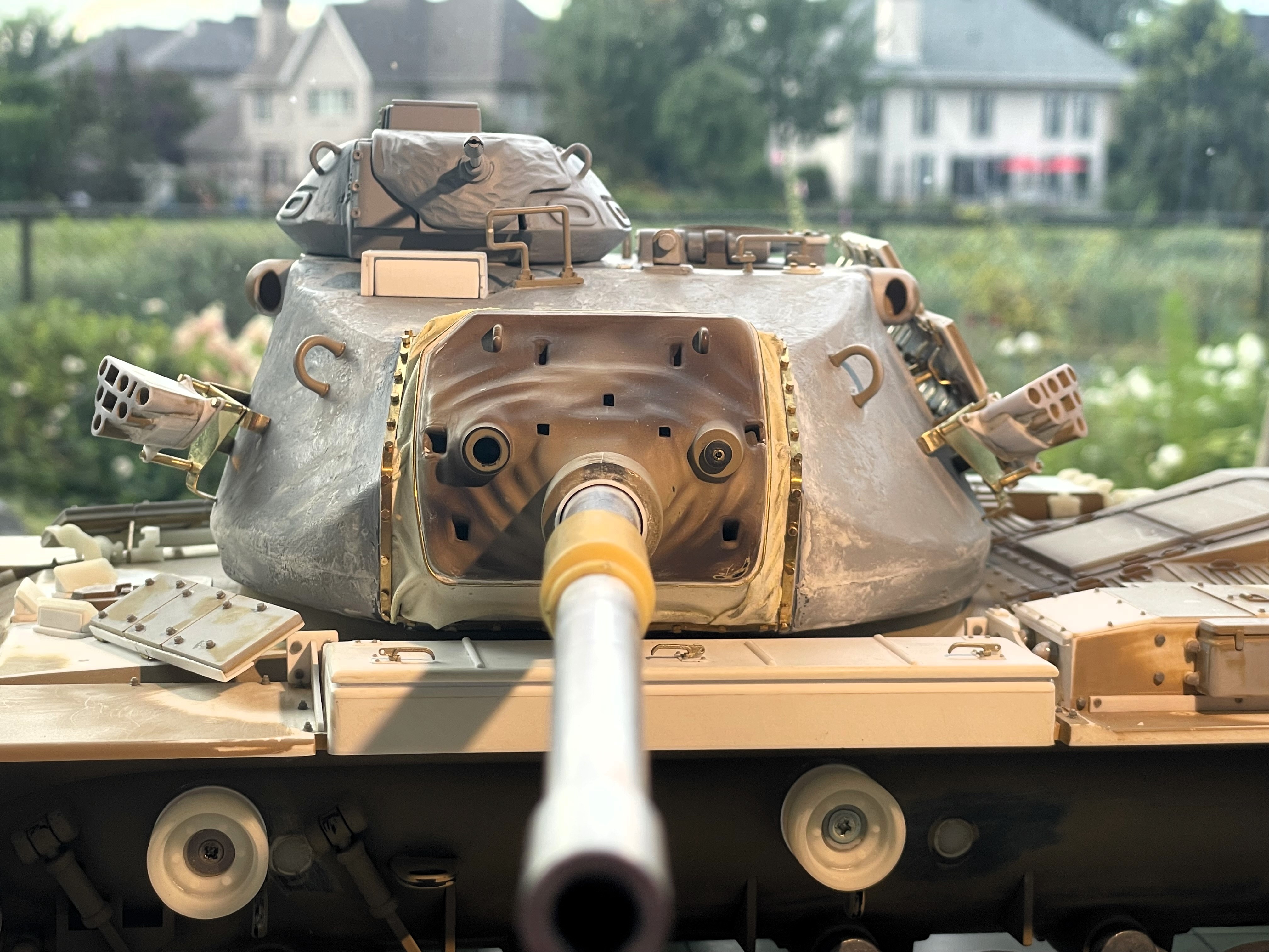 1/16 RC USMC M-60A1 US tank with ERA - Build