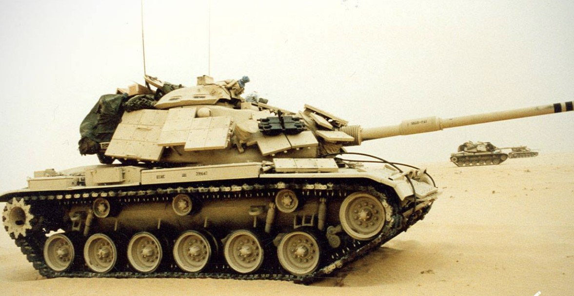 1/16 RC USMC M-60A1 US tank with ERA - Build