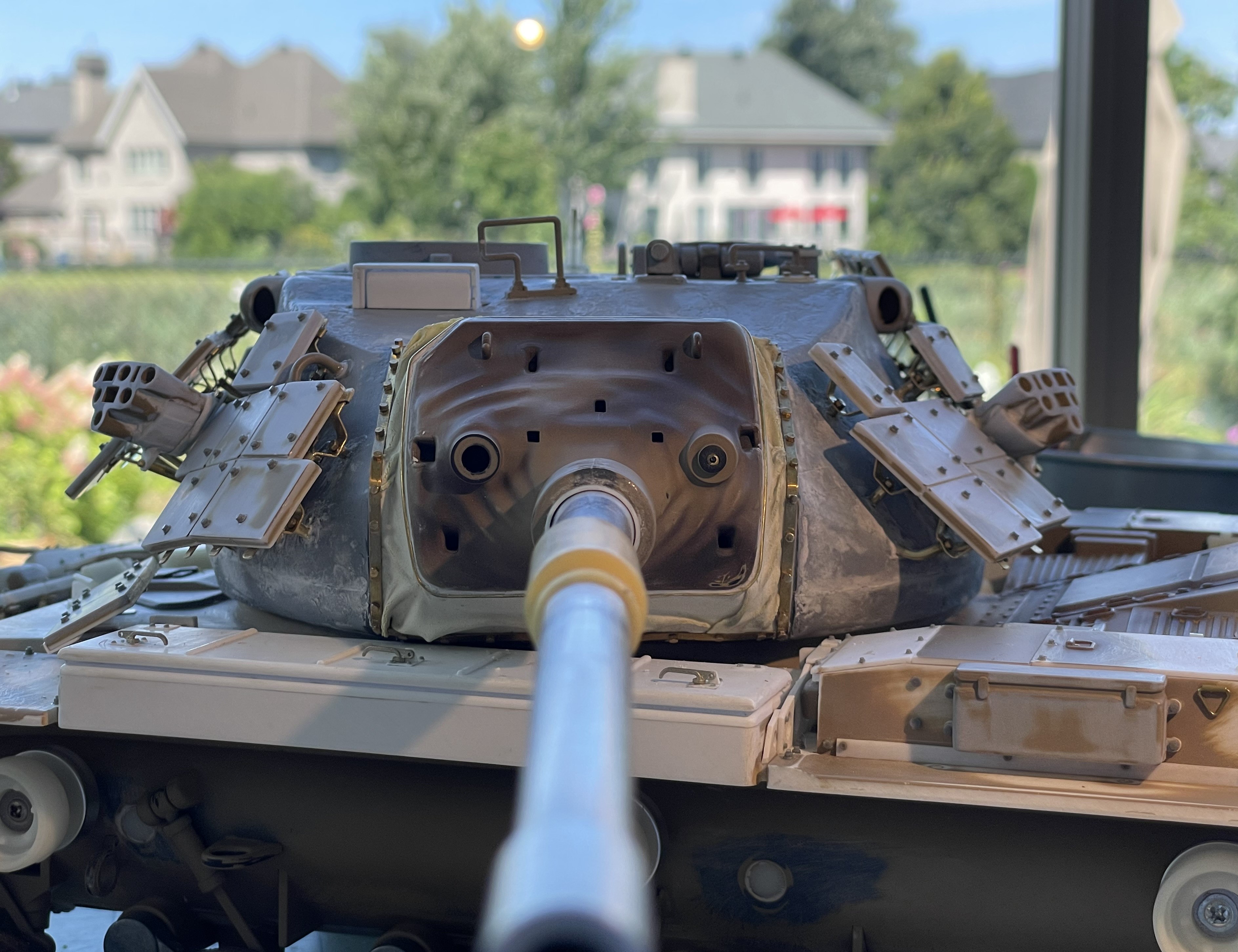 1/16 RC USMC M-60A1 US tank with ERA - Build