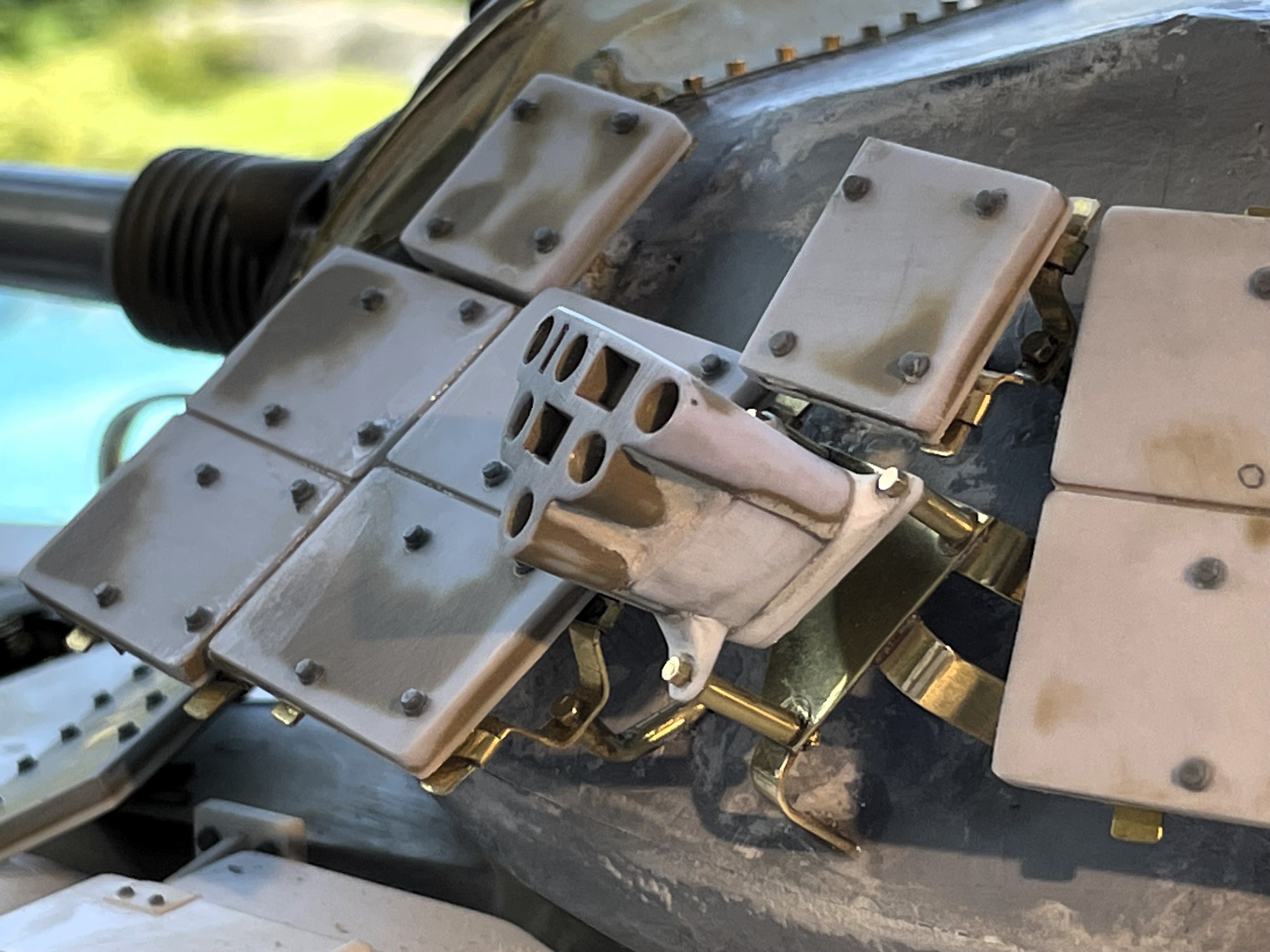 1/16 RC USMC M-60A1 US tank with ERA - Build