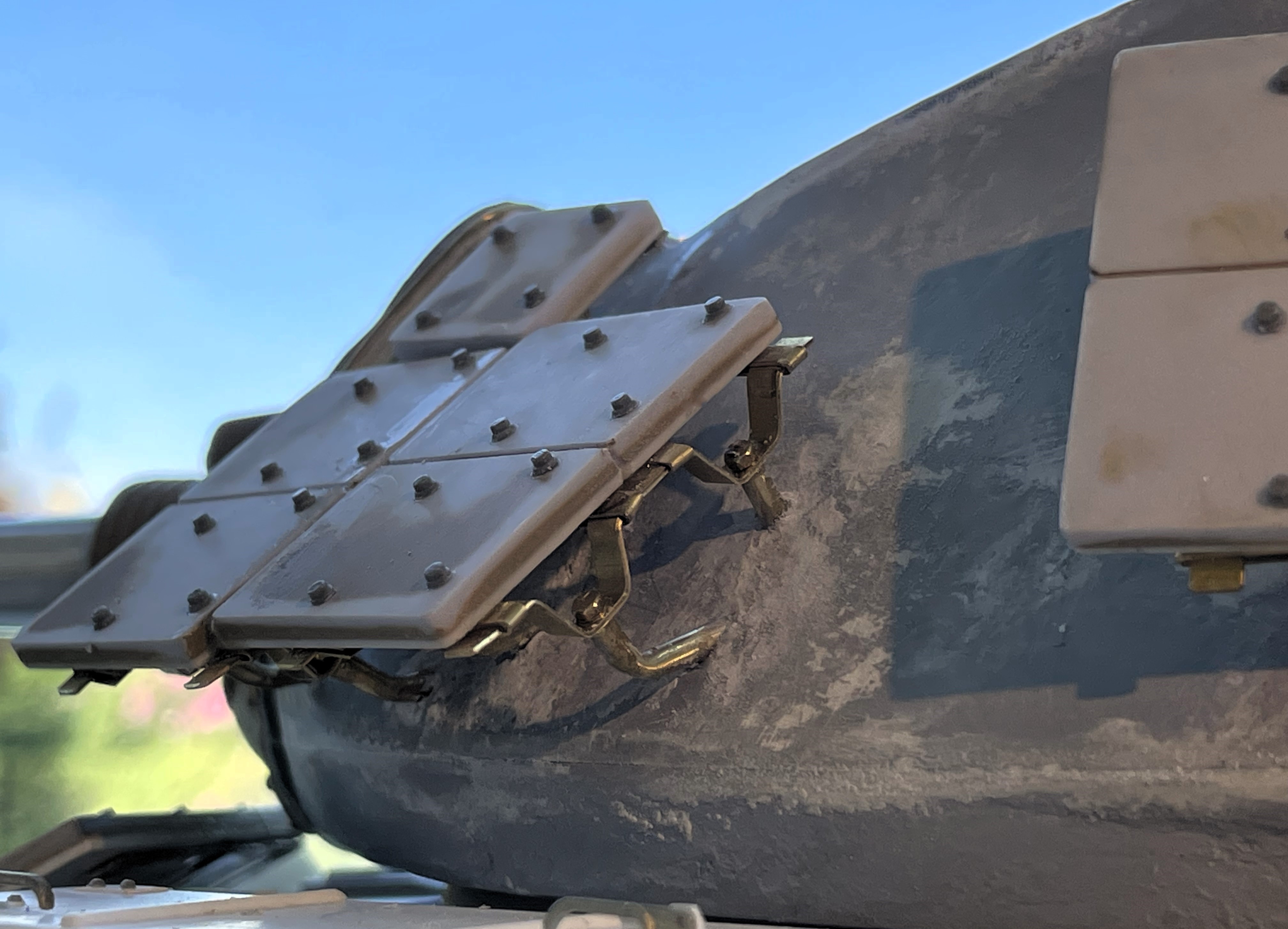 1/16 RC USMC M-60A1 US tank with ERA - Build