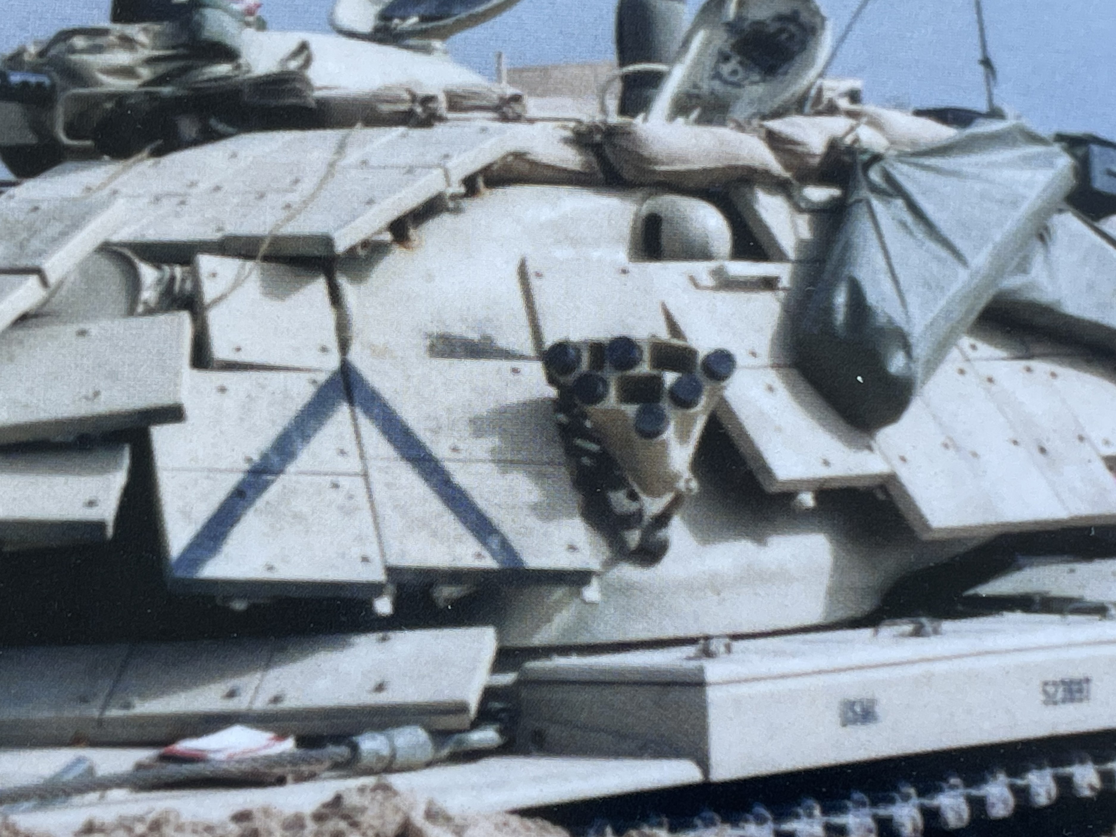 1/16 RC USMC M-60A1 US tank with ERA - Build