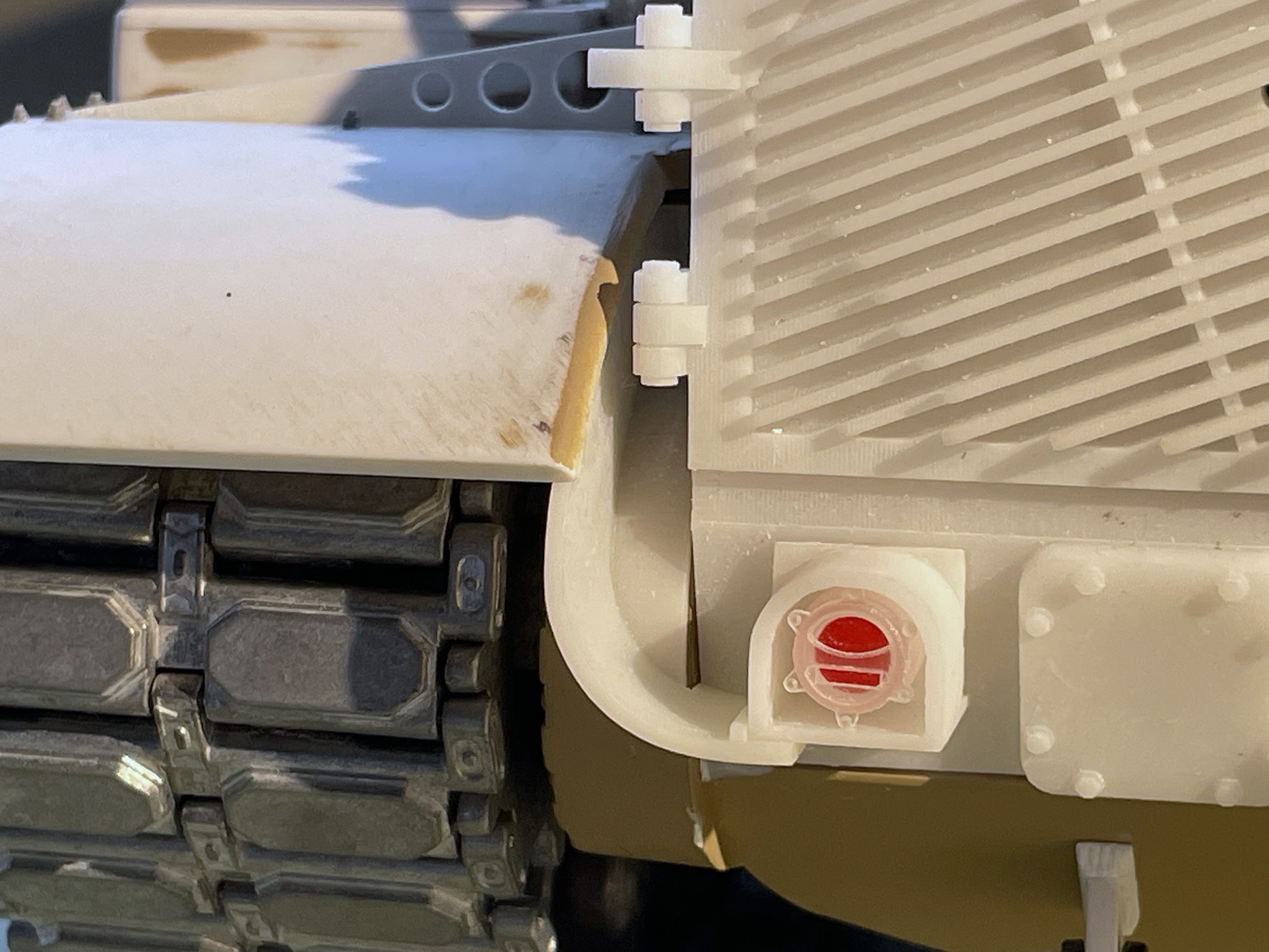 1/16 RC USMC M-60A1 US tank with ERA - Build