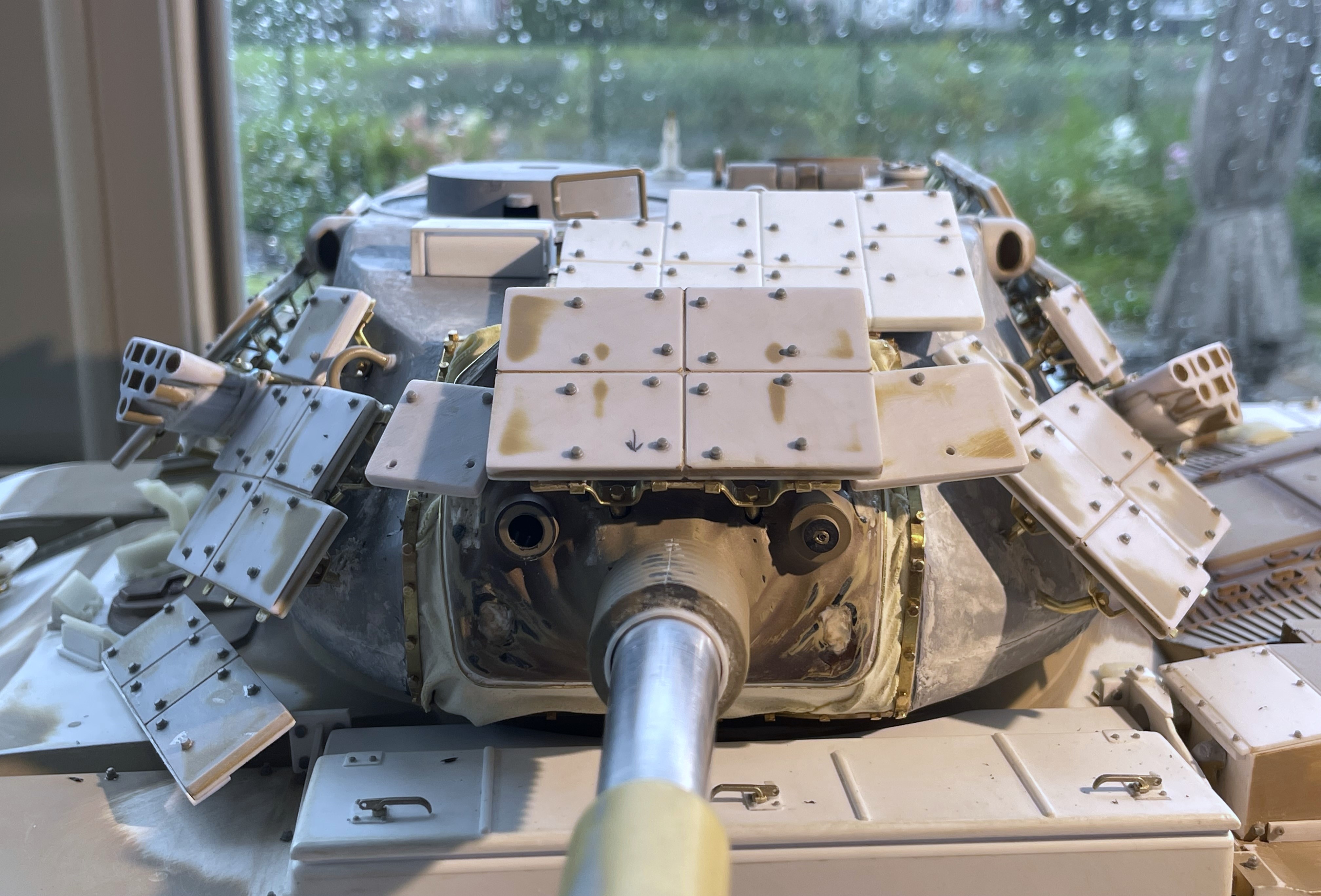 1/16 RC USMC M-60A1 US tank with ERA - Build