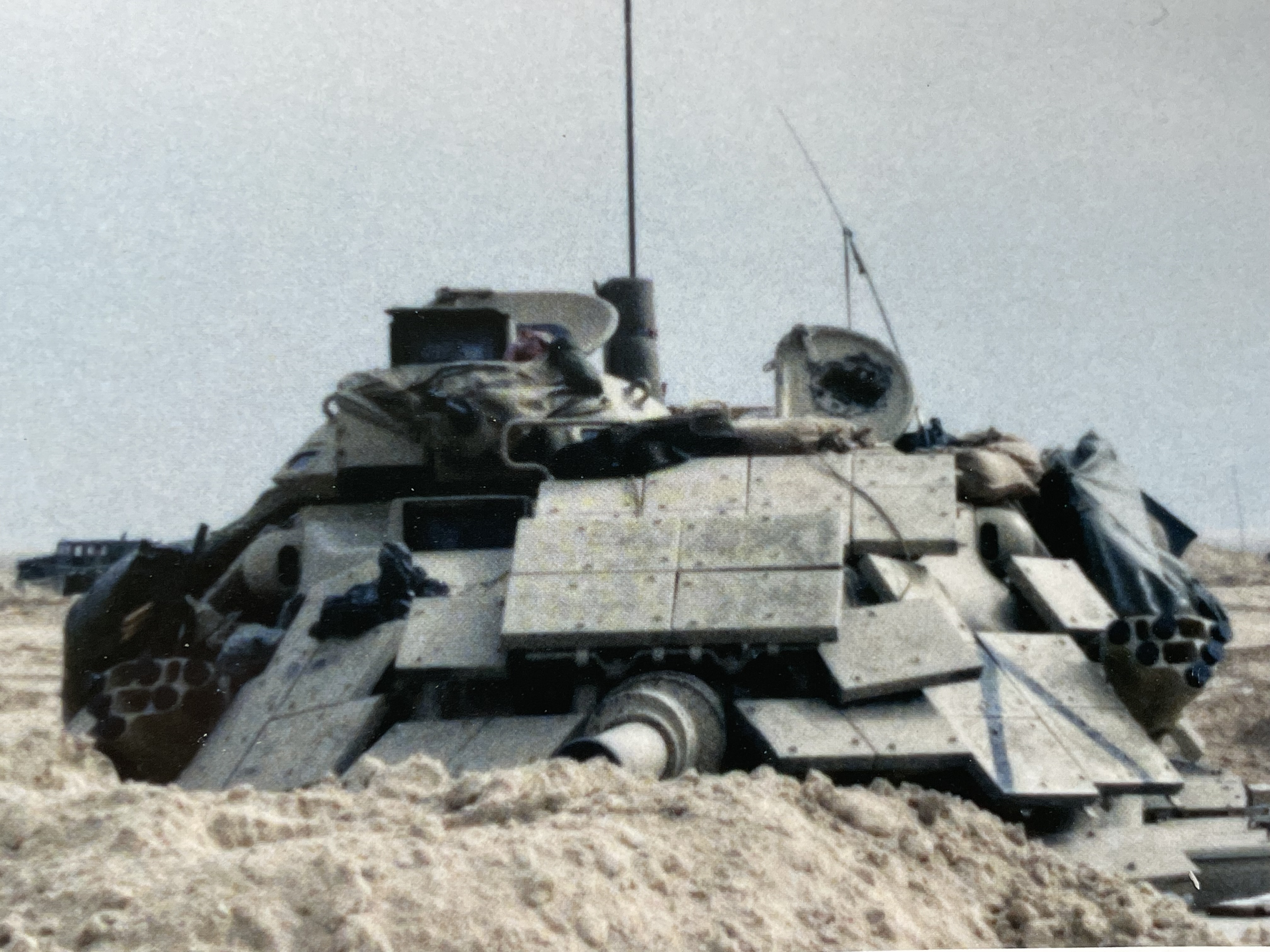 1/16 RC USMC M-60A1 US tank with ERA - Build