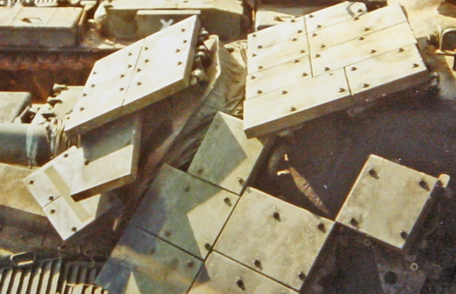 1/16 RC USMC M-60A1 US tank with ERA - Build