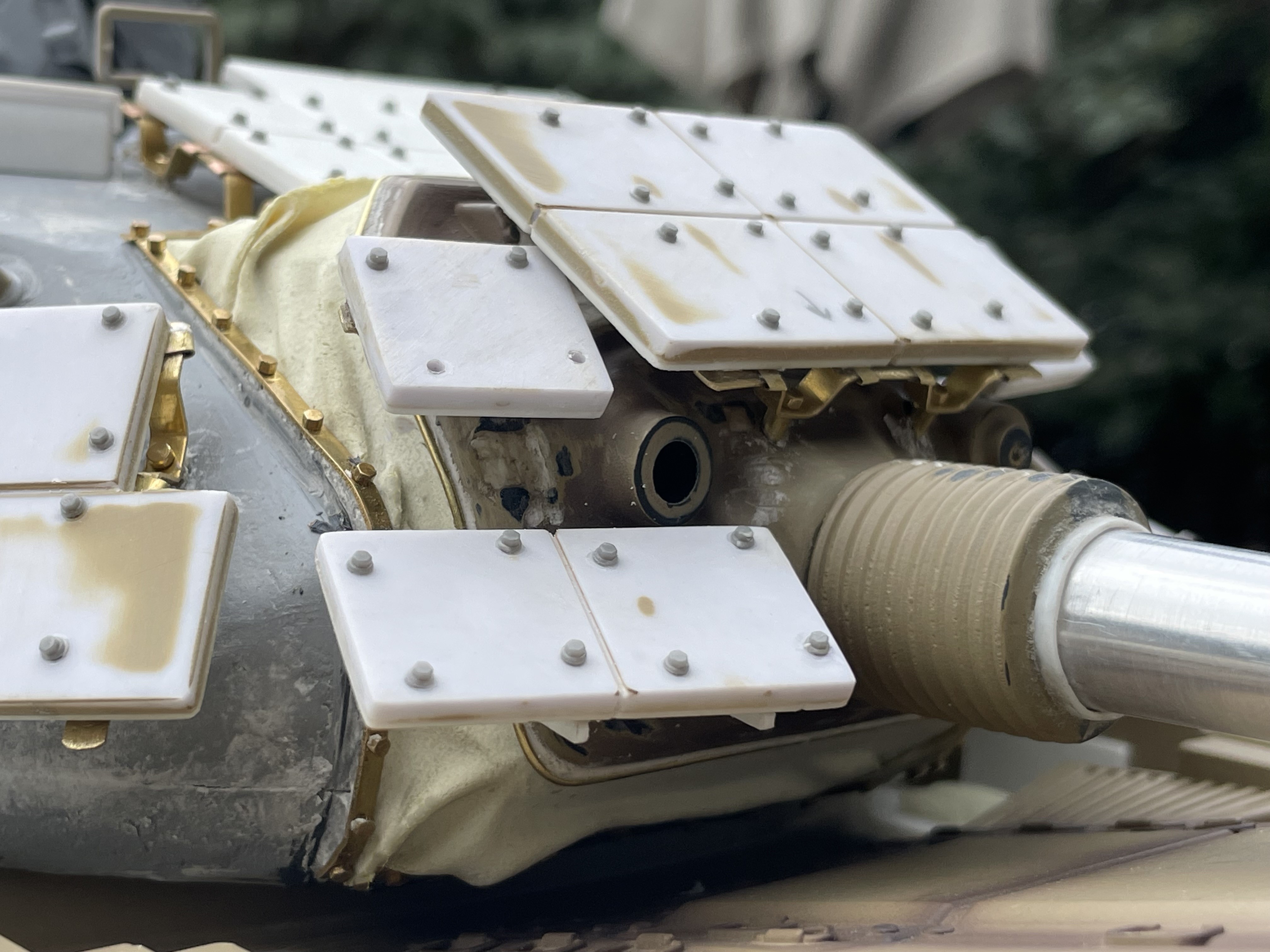 1/16 RC USMC M-60A1 US tank with ERA - Build