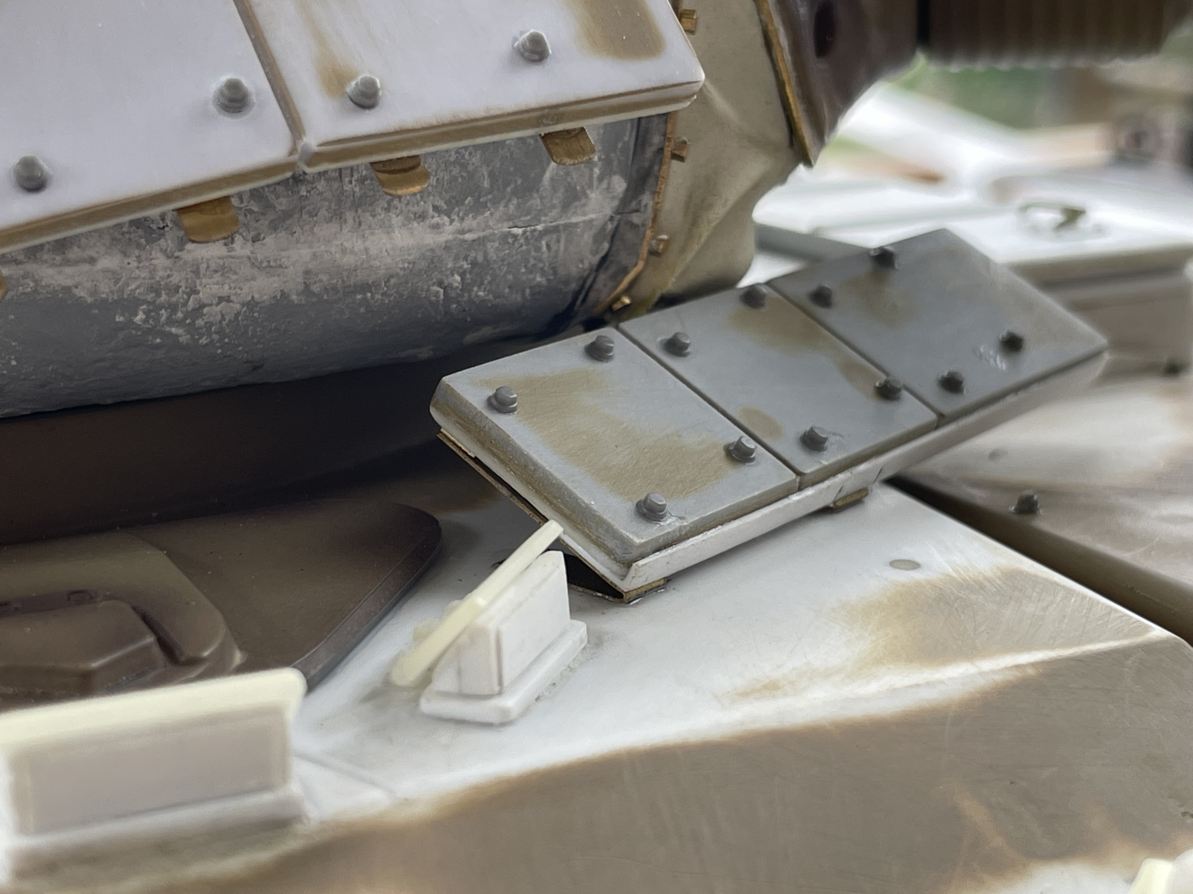 1/16 RC USMC M-60A1 US tank with ERA - Build