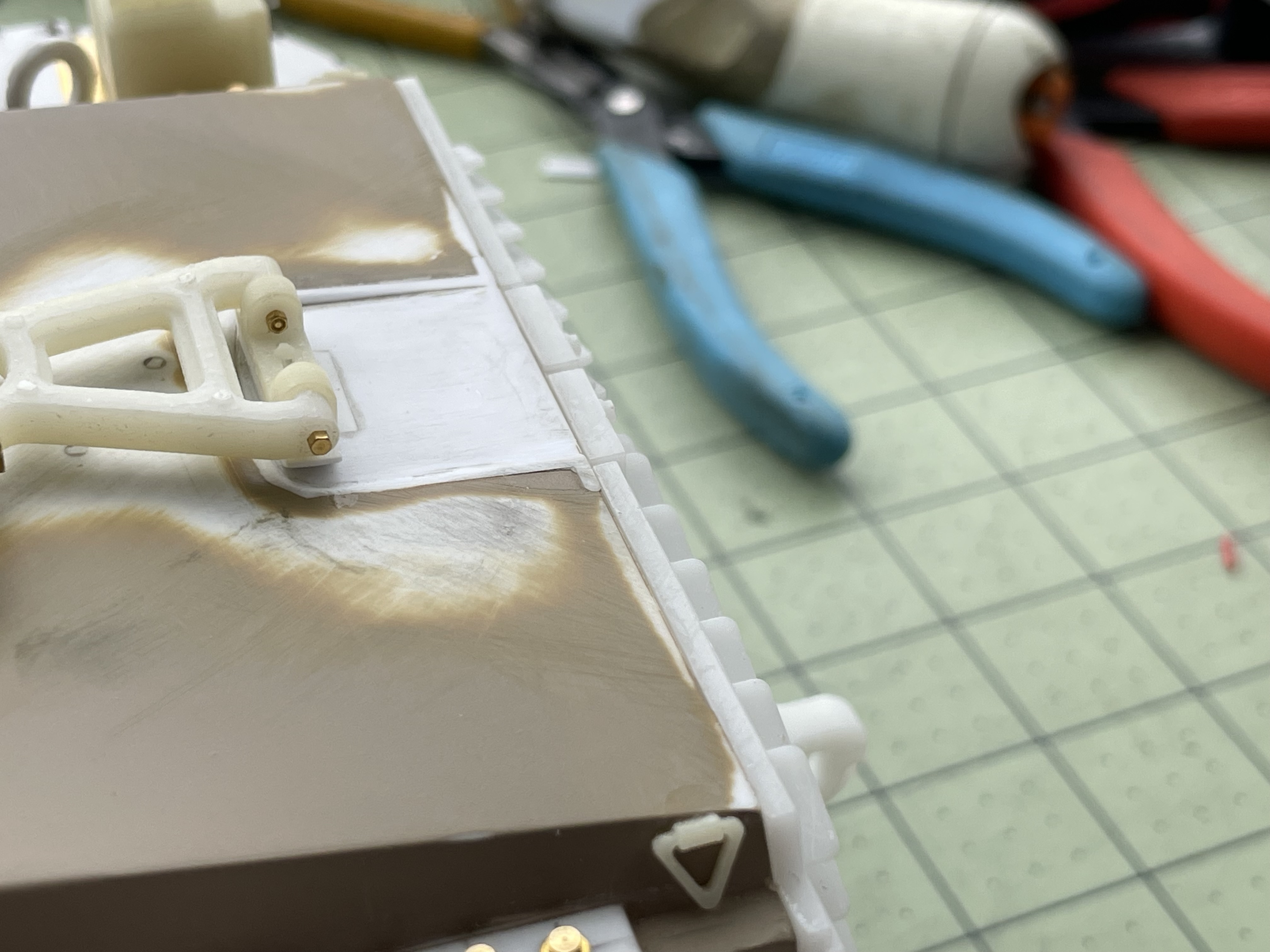 1/16 RC USMC M-60A1 US tank with ERA - Build