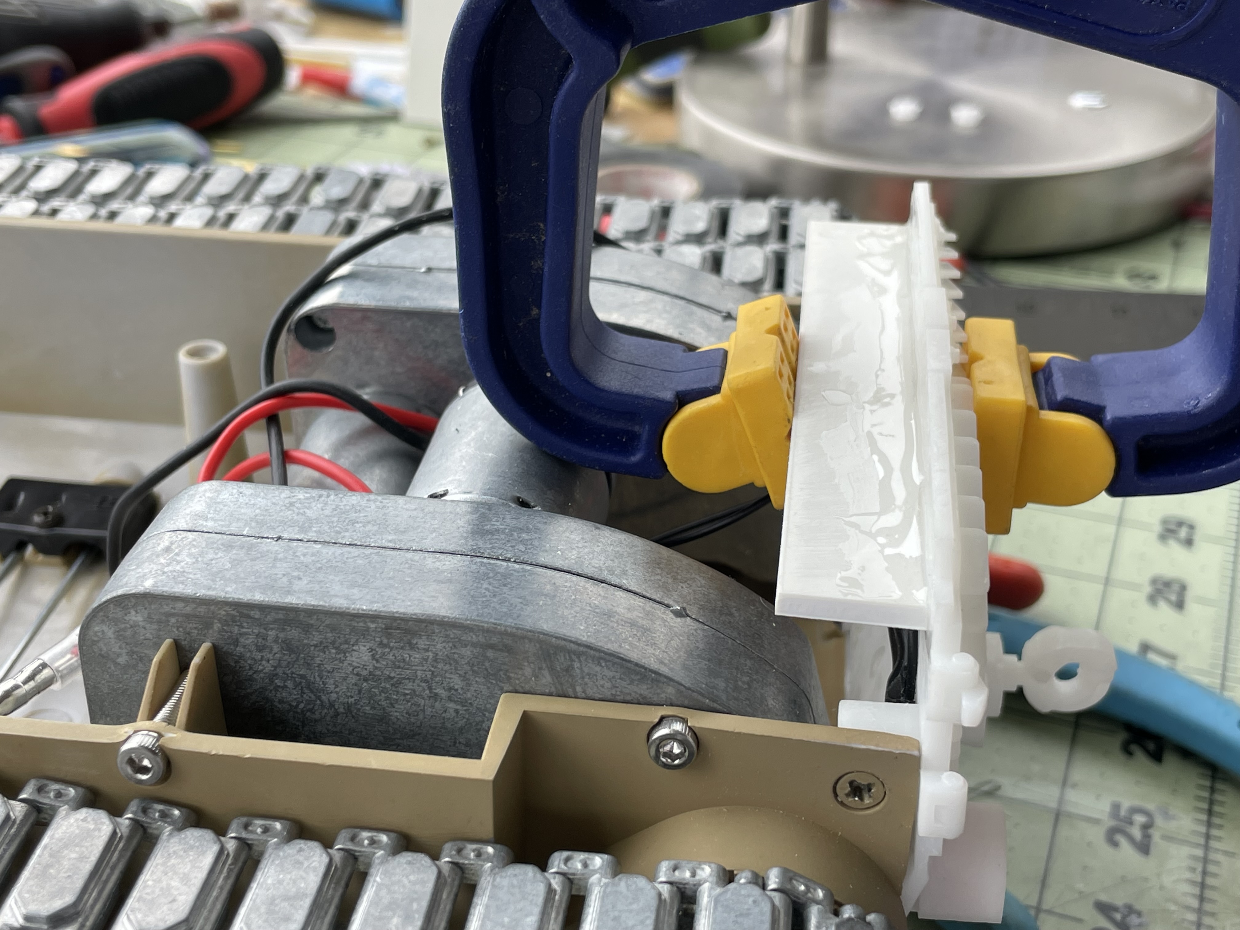 1/16 RC USMC M-60A1 US tank with ERA - Build