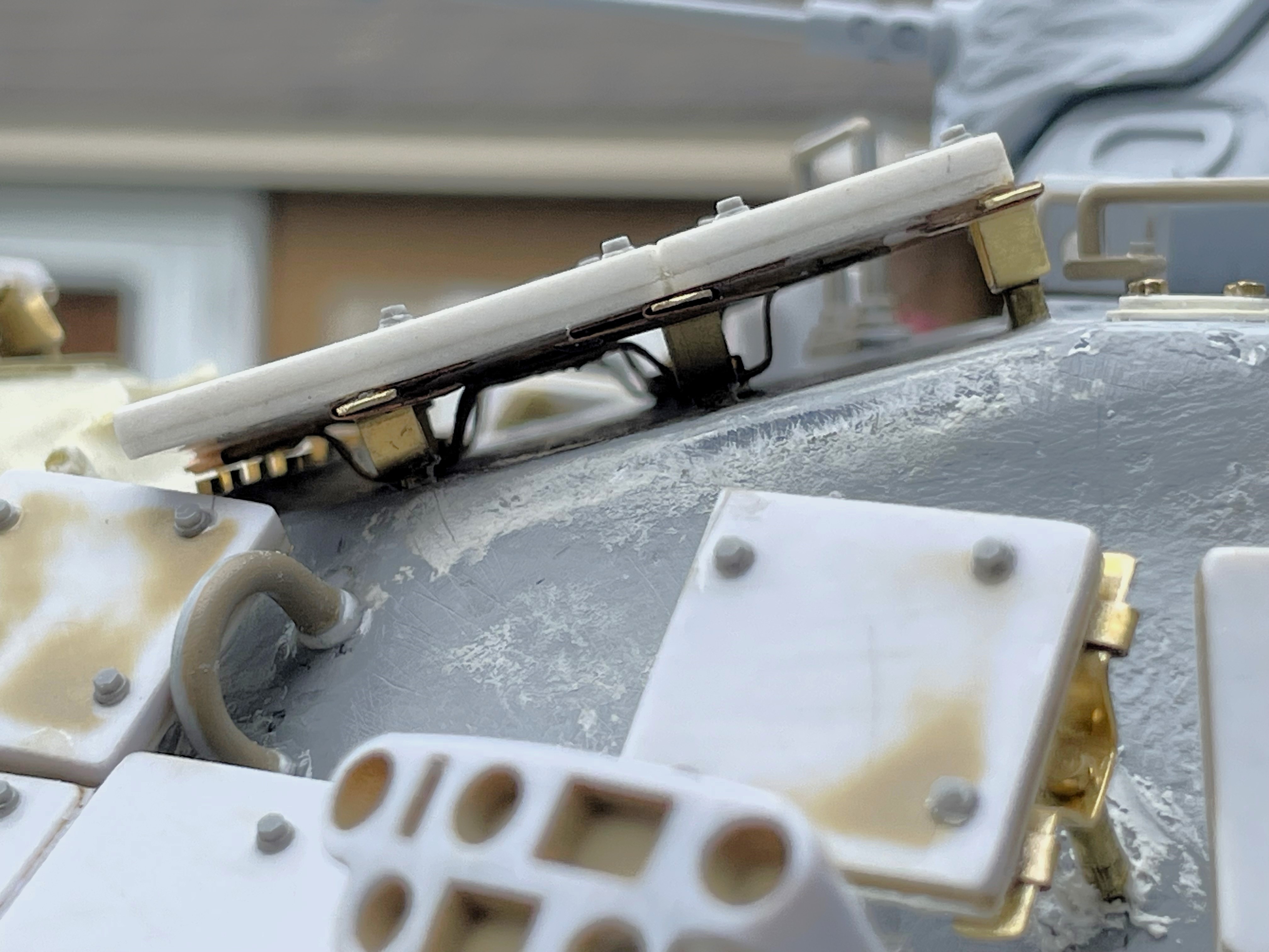 1/16 RC USMC M-60A1 US tank with ERA - Build