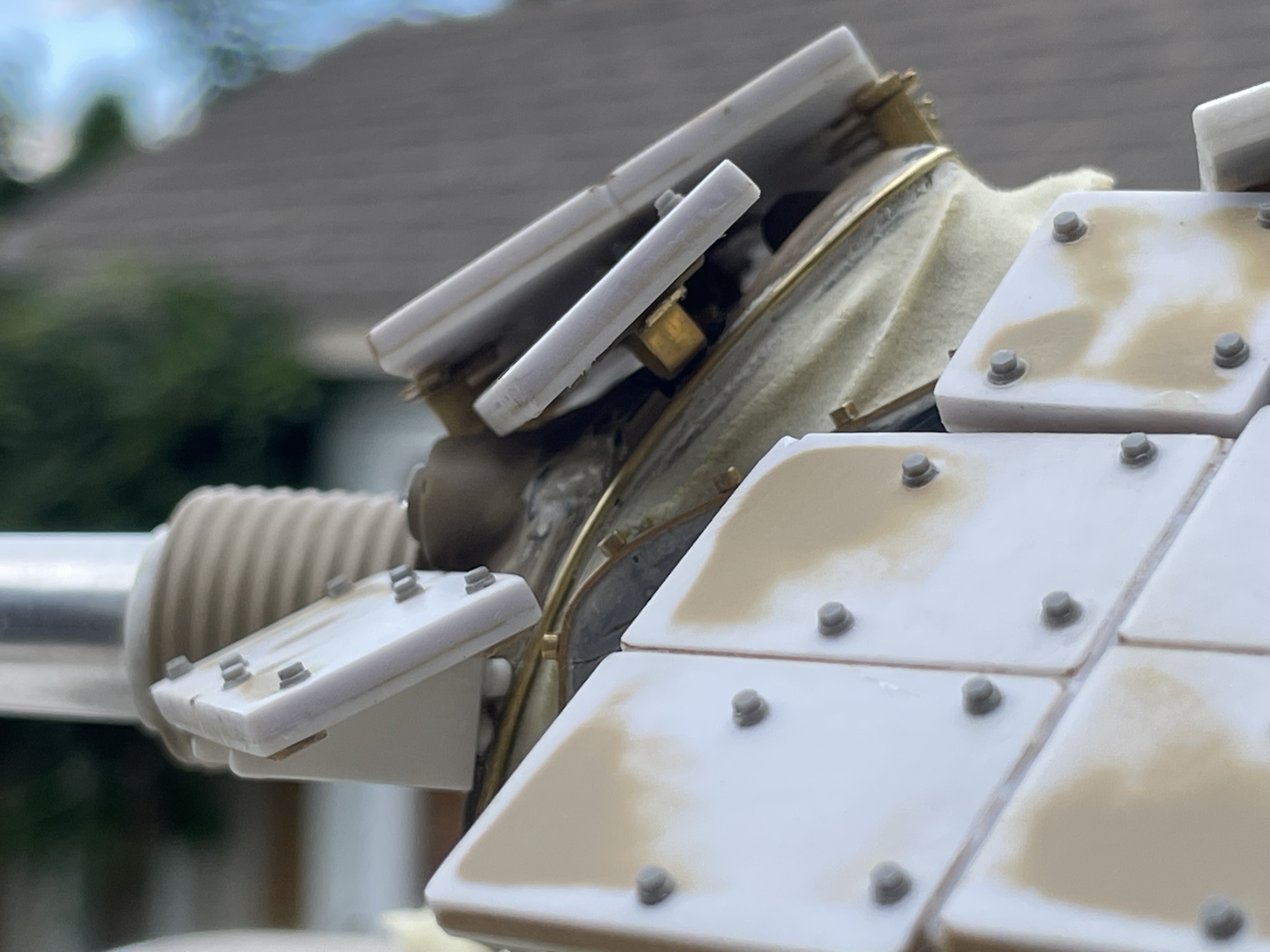 1/16 RC USMC M-60A1 US tank with ERA - Build