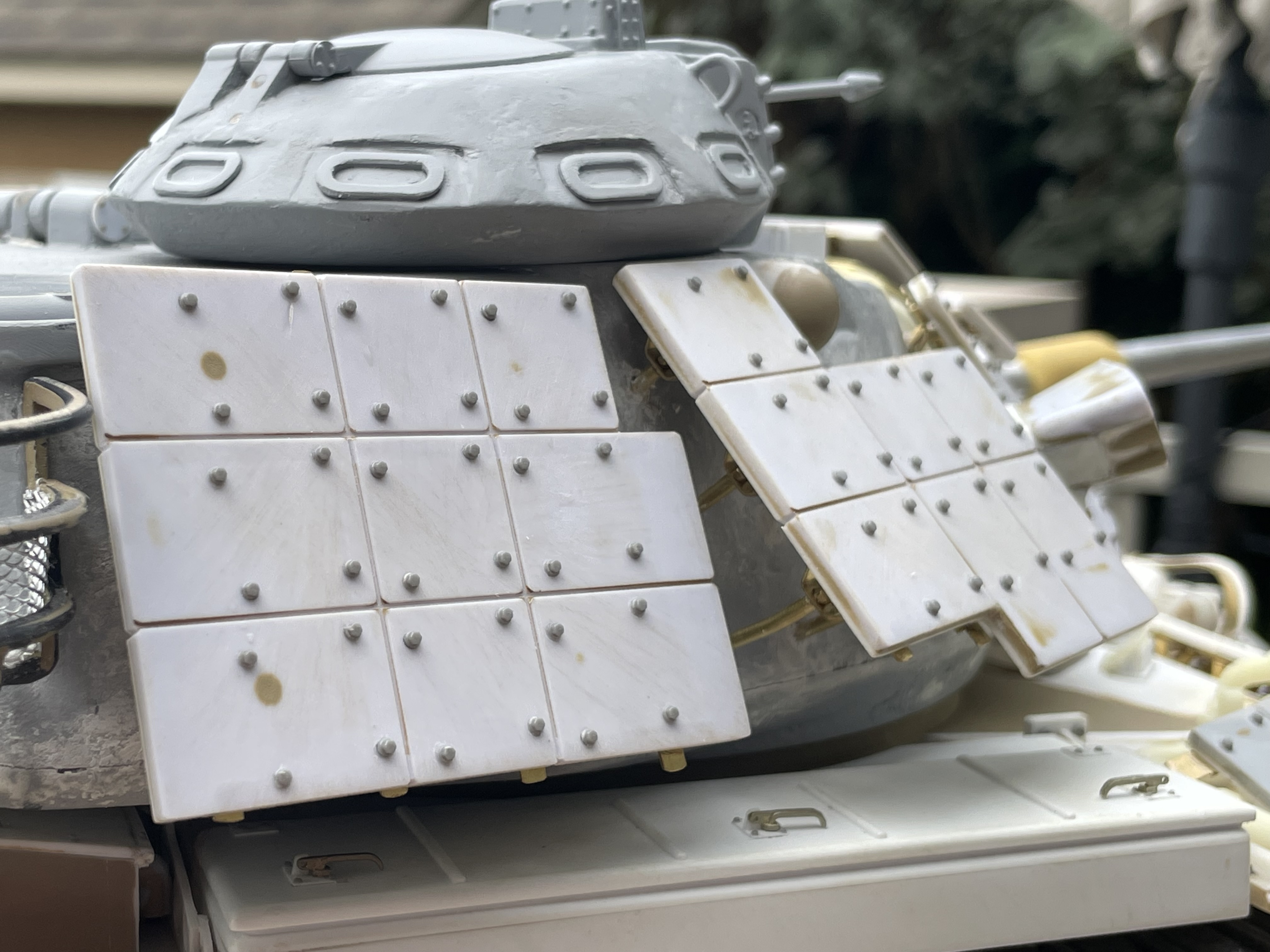 1/16 RC USMC M-60A1 US tank with ERA - Build