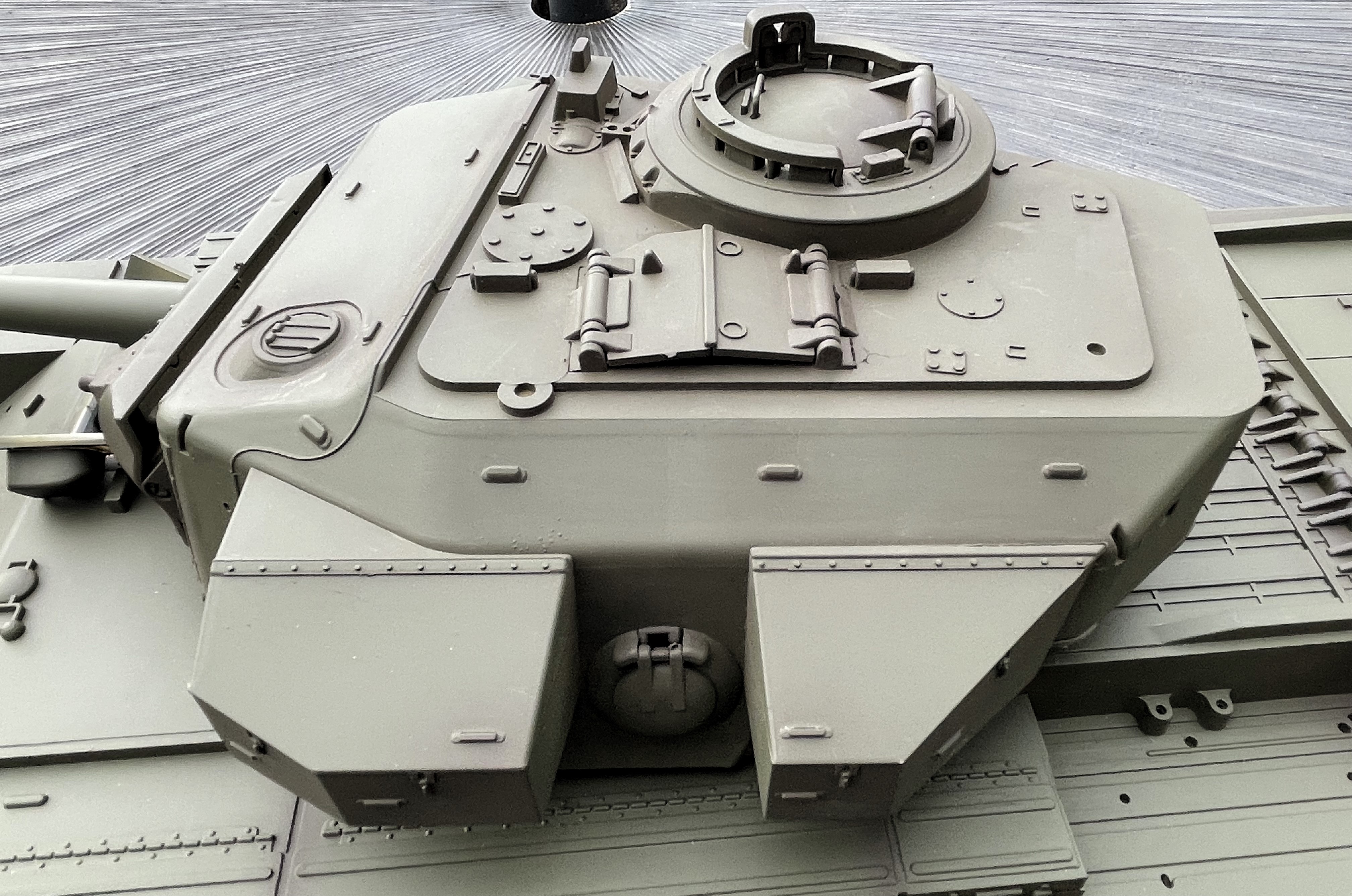 1/16 RC IDF Sho't Meteor Centurion with 105mm - build
