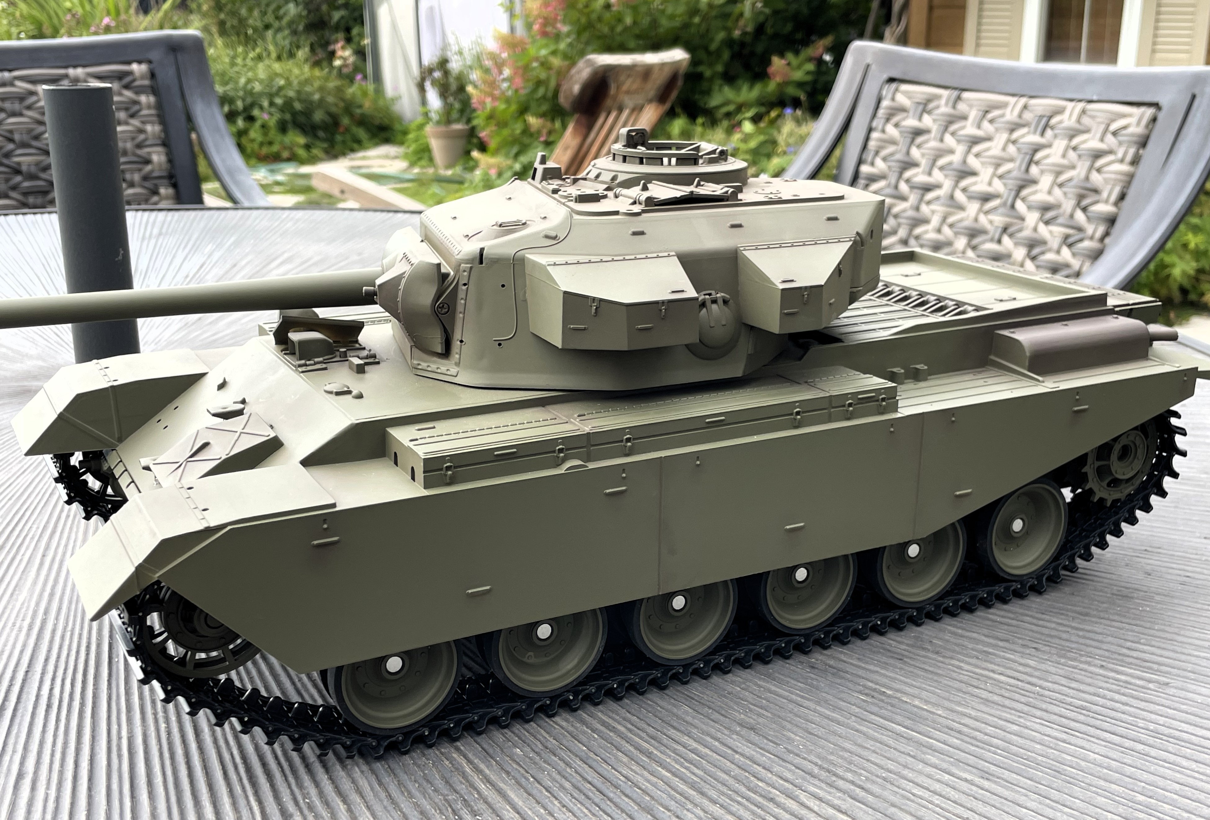 1/16 RC IDF Sho't Meteor Centurion with 105mm - build